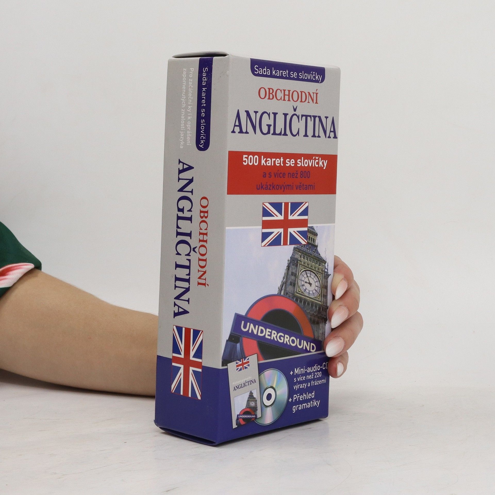 Kolektiv autorů Obchodní angličtina: 500 karet se slovíčky a s více než 800 ukázkovými větami