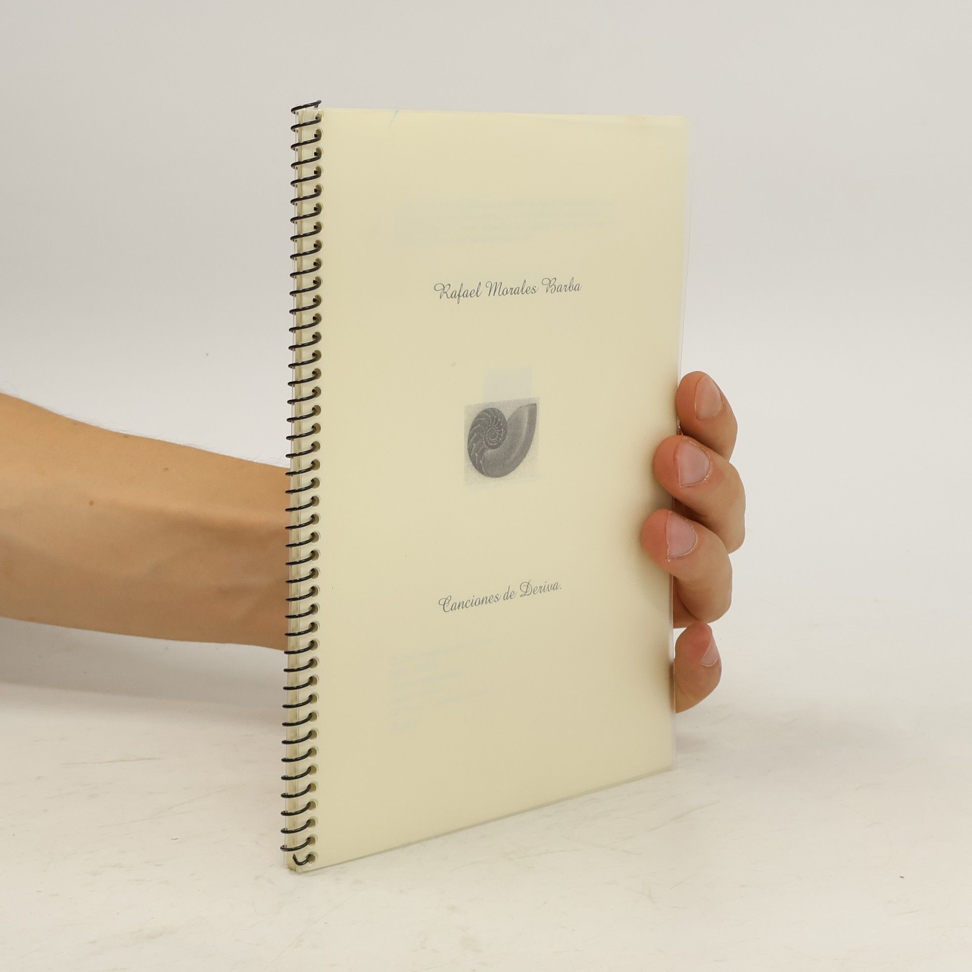 Rafael Morales Barba Canciones de Deriva