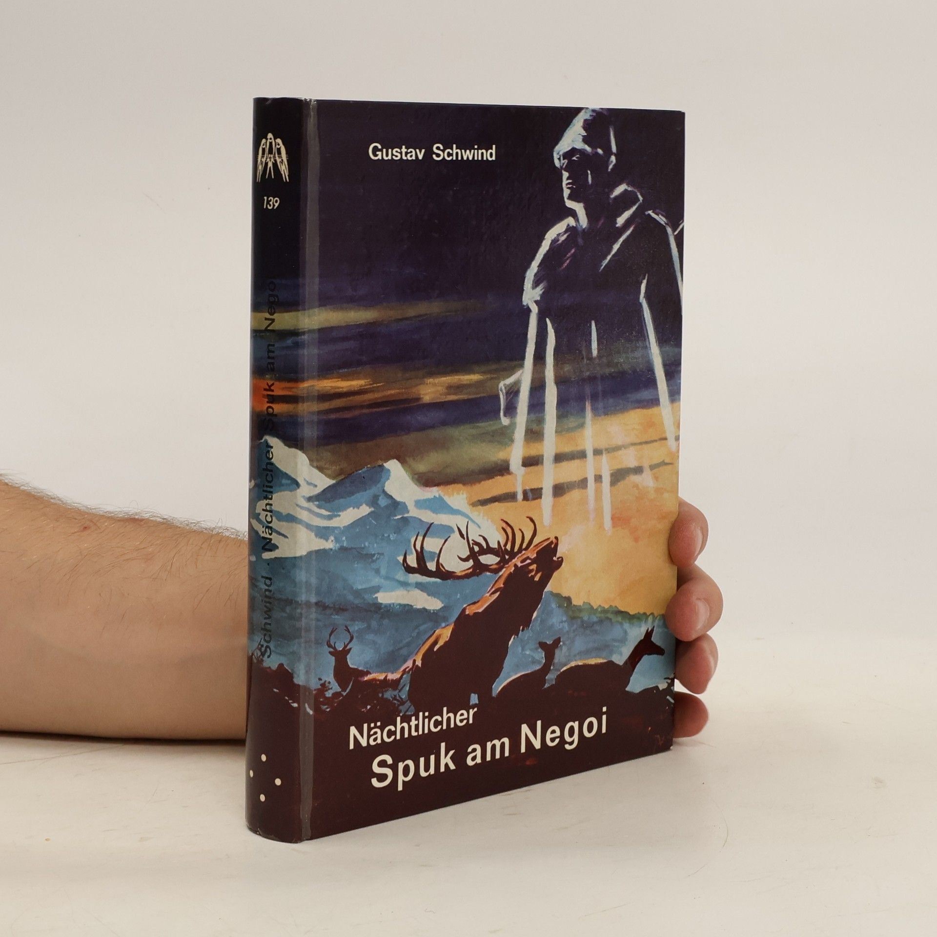 Gustav Schwind Nächtlicher Spuk am Negoi