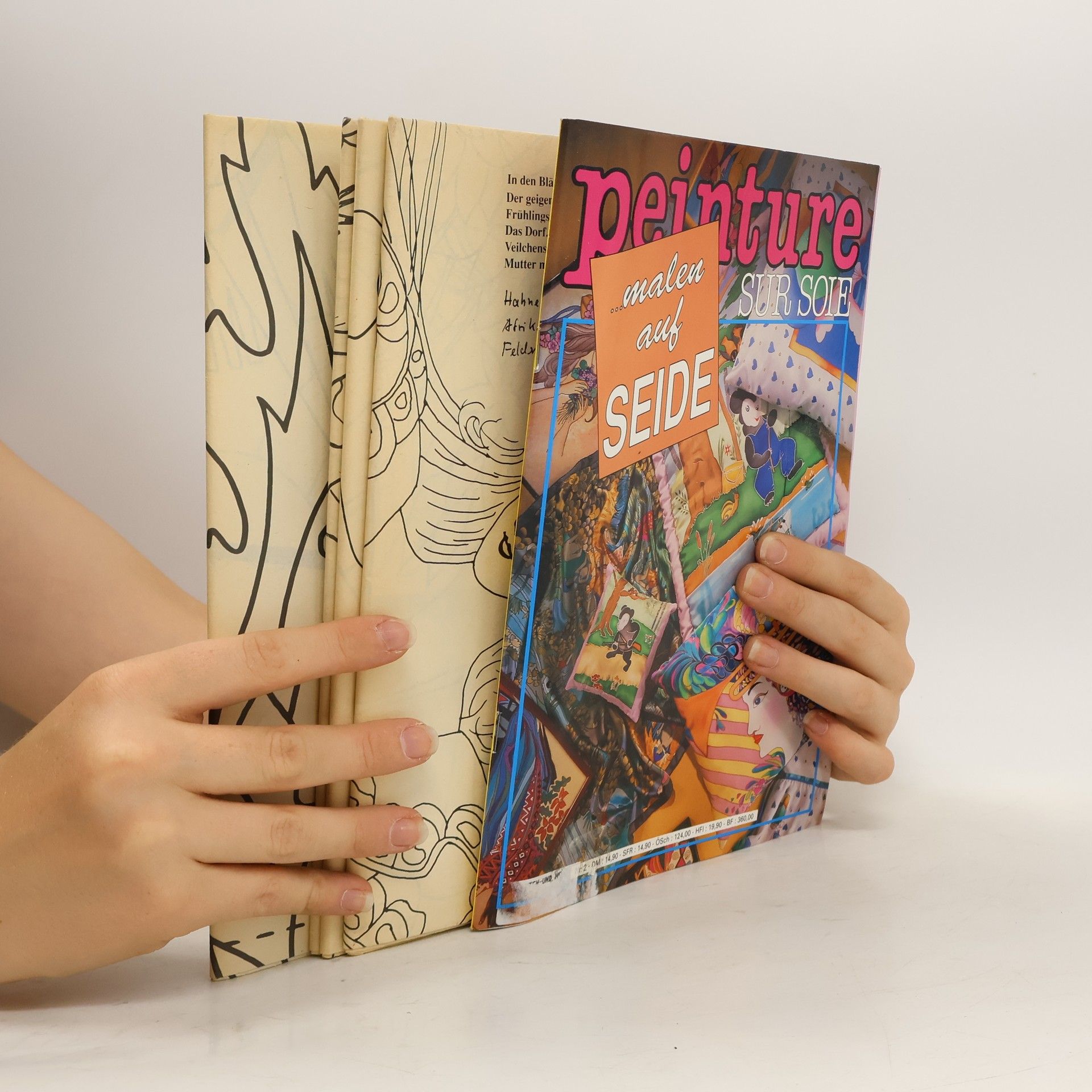 Autorenkollektiv Peinture sur Soie... malen auf Seide