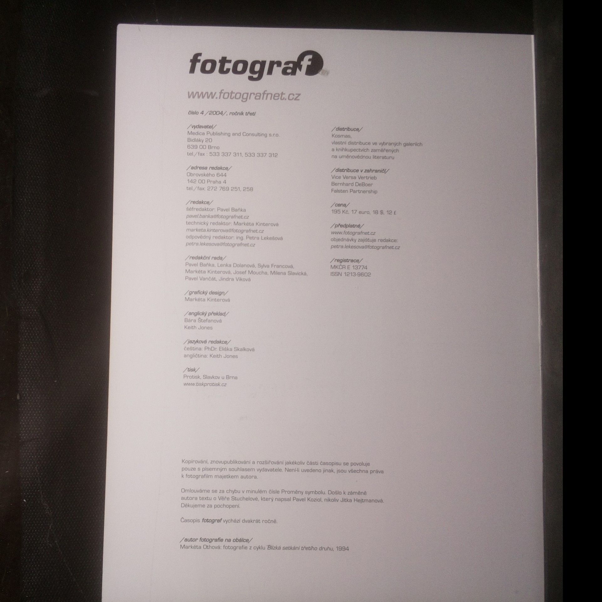 Kolektiv autorů Fotograf č. 4 - Intimita