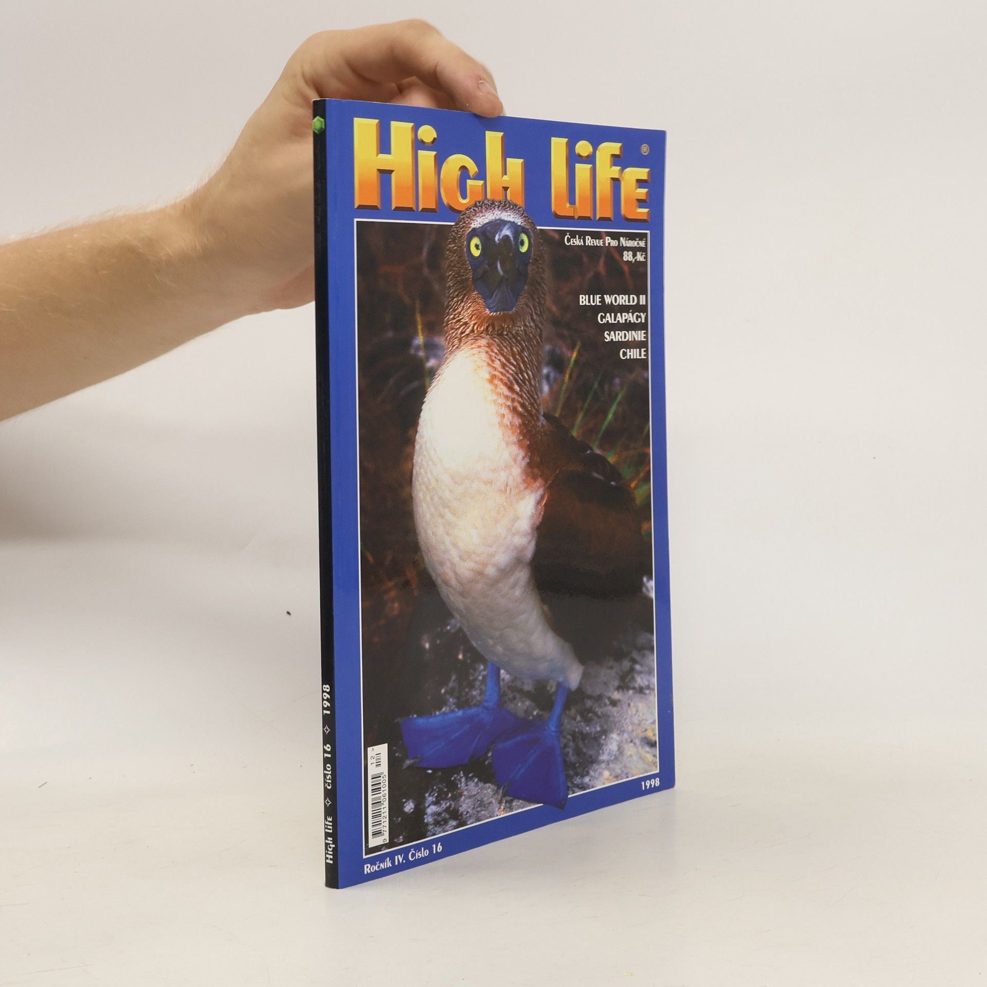 Collectif d'auteurs High Life. Revue pro náročné 16. Blue World II. Galapágy. Sardinie. Chile
