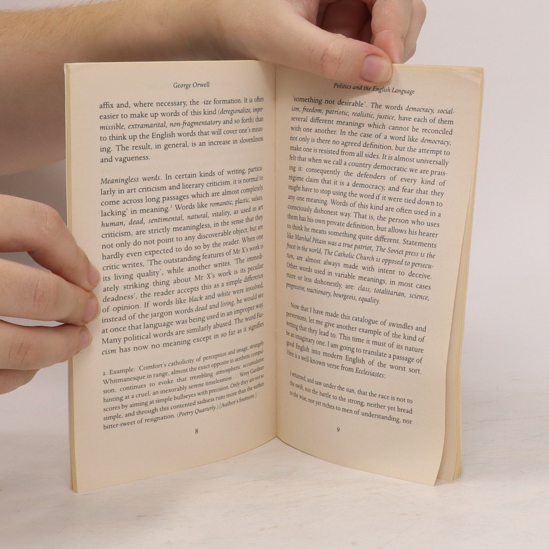 George Orwell Politics and the English Language