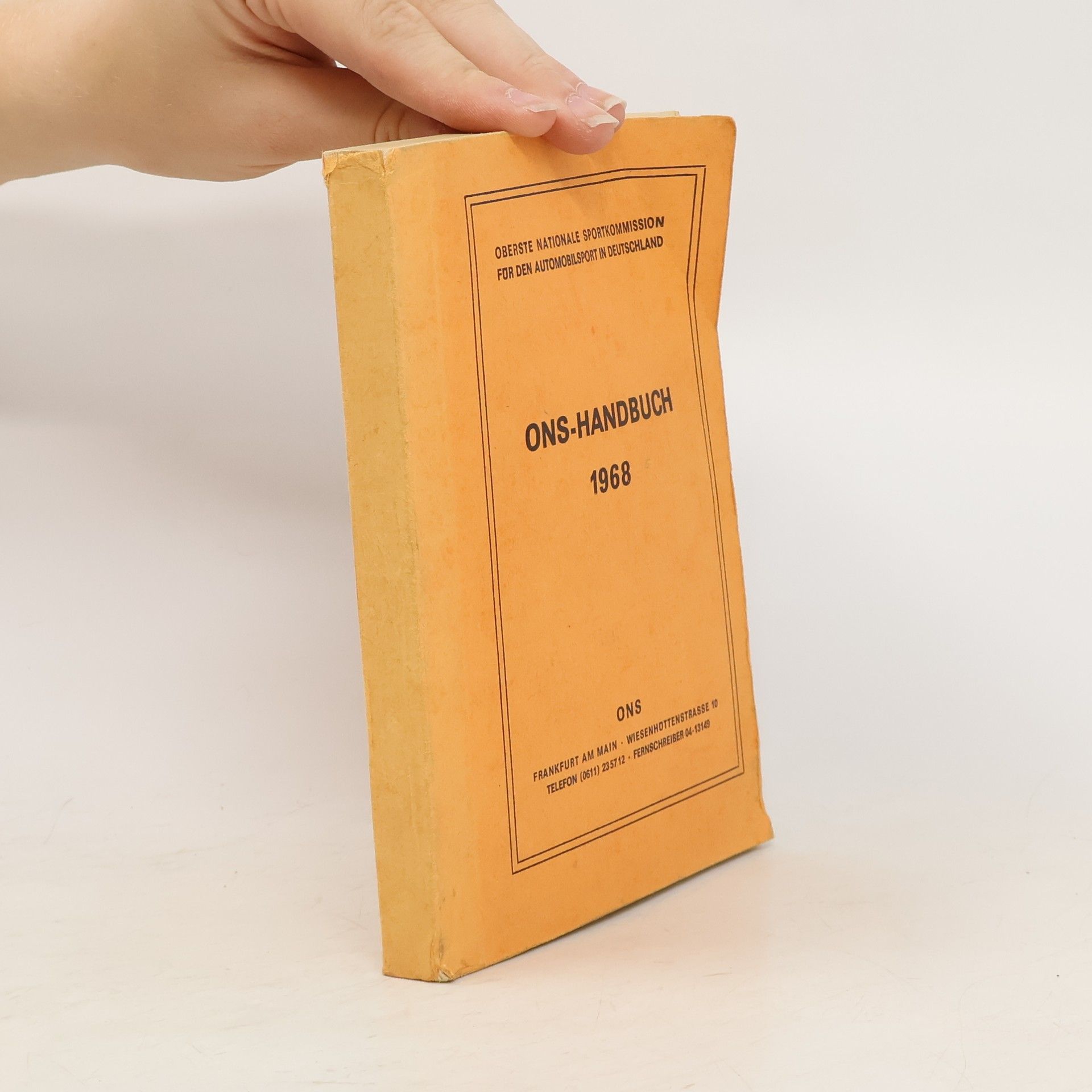 Autorenkollektiv Ons-Handbuch 1968