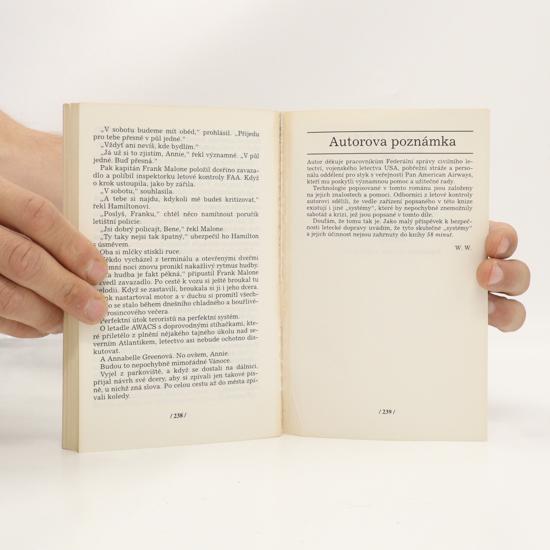 Walter Wager 58 minut ohrožení