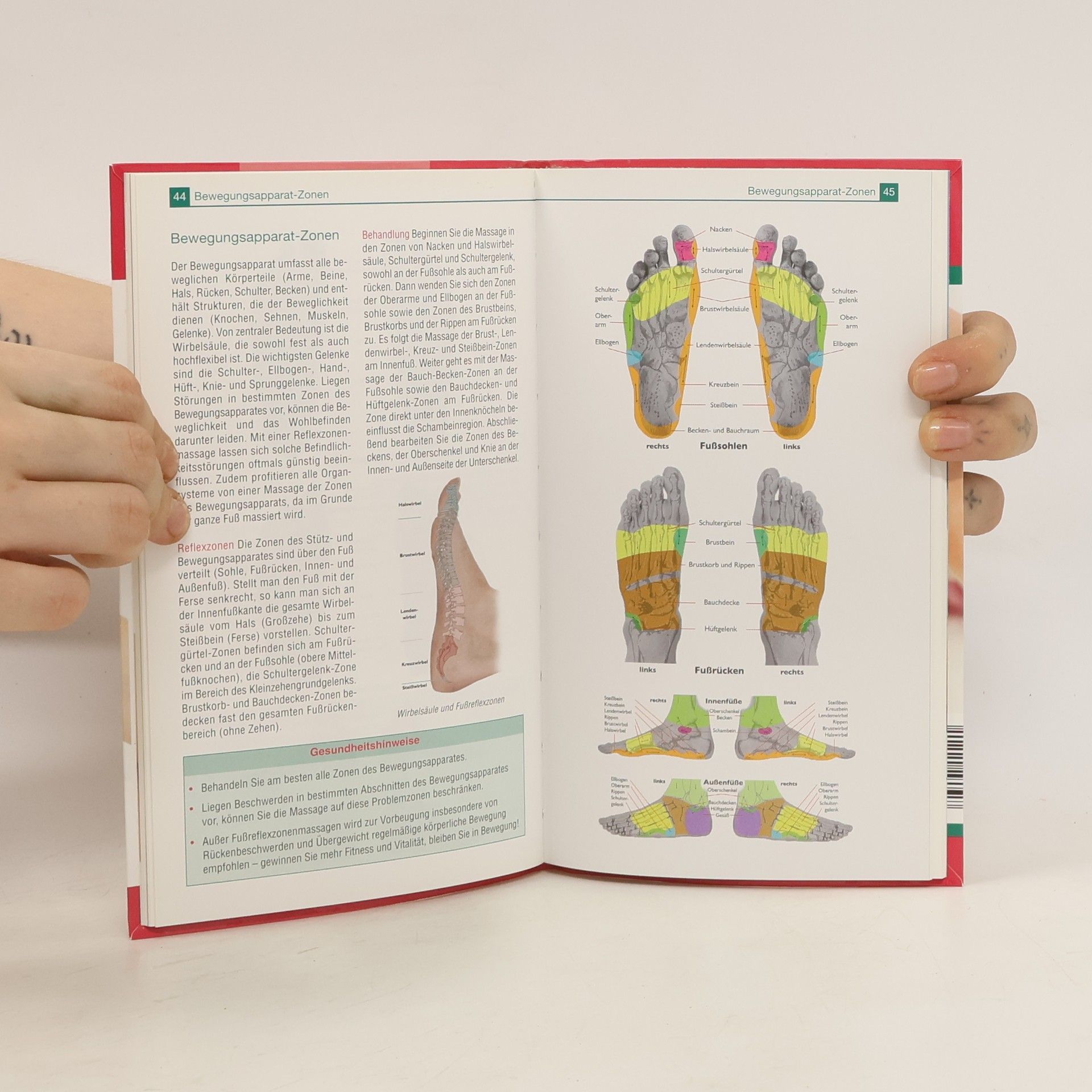 Various authors Reflexzonen. Heilmassage für die Füße