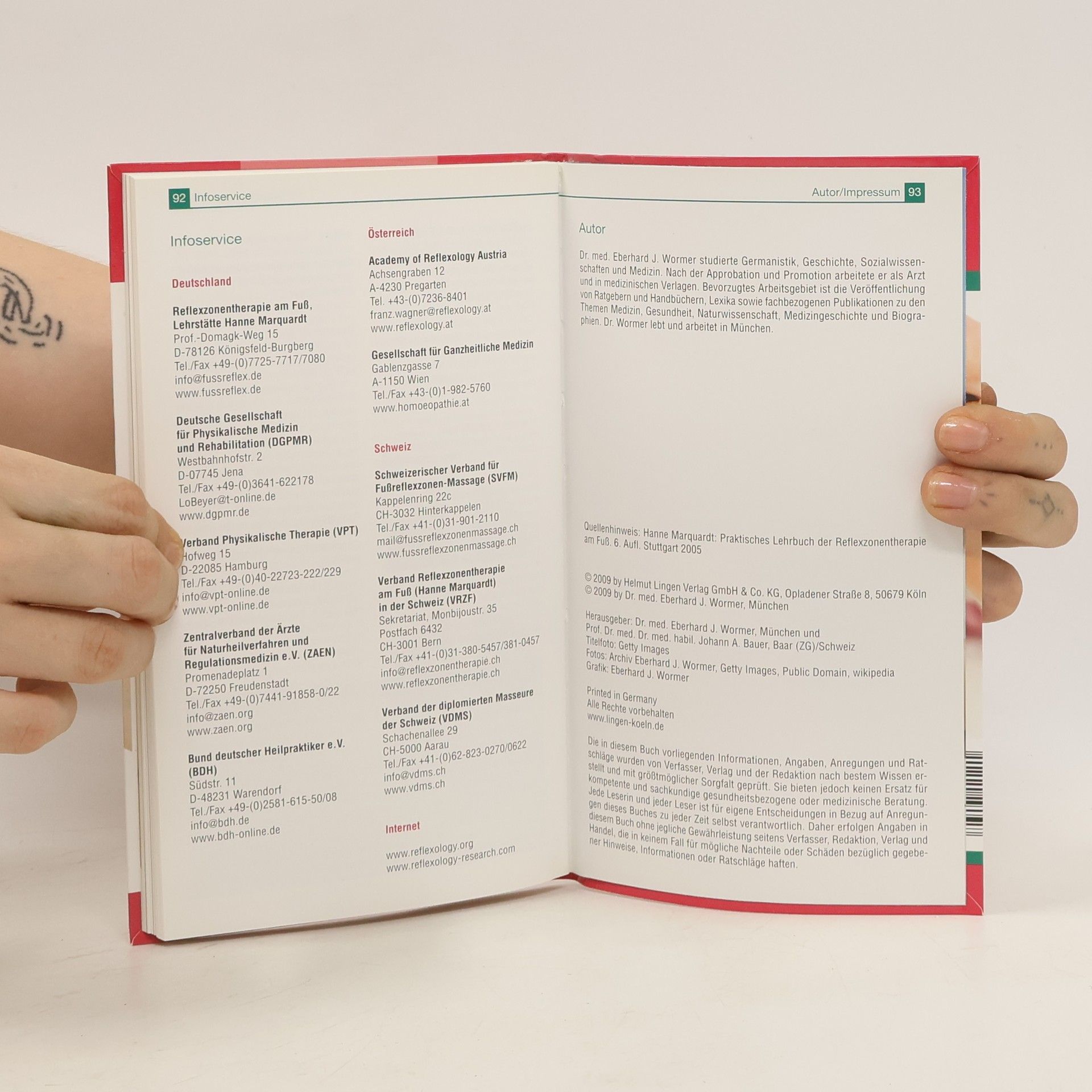 Various authors Reflexzonen. Heilmassage für die Füße
