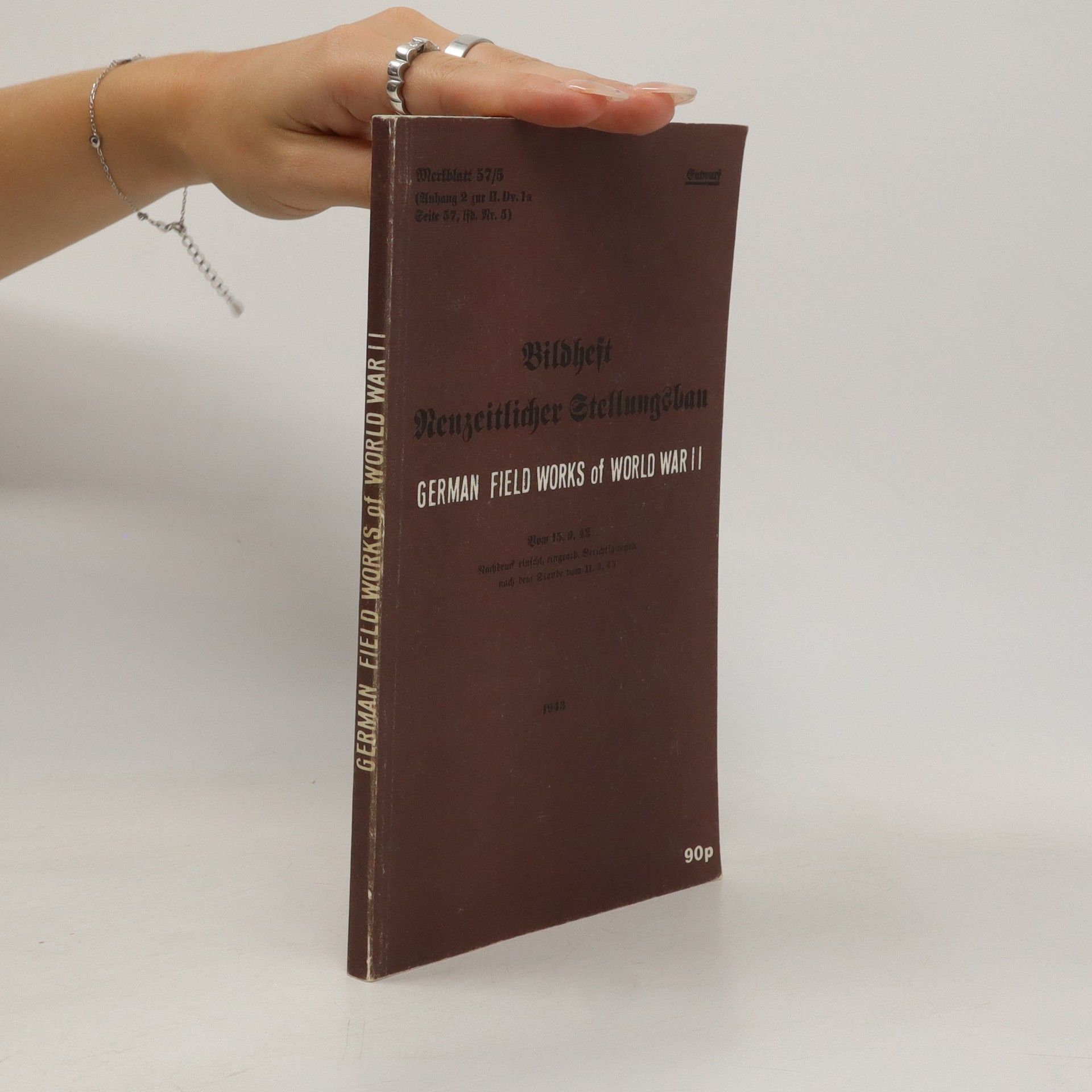 Collectif d'auteurs German Field Works of World War II.