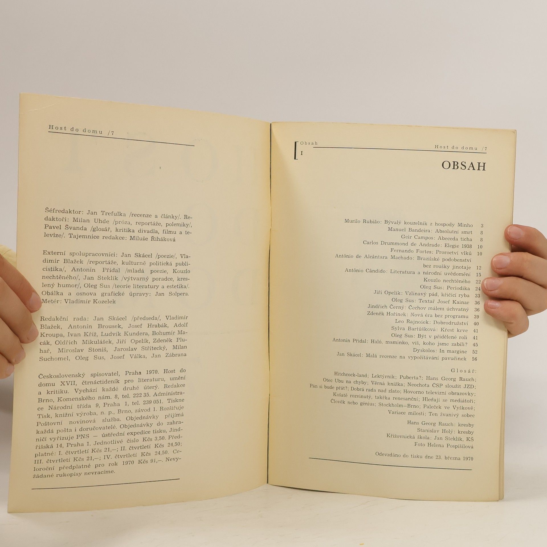 Autores varios Host do domu 7/1970