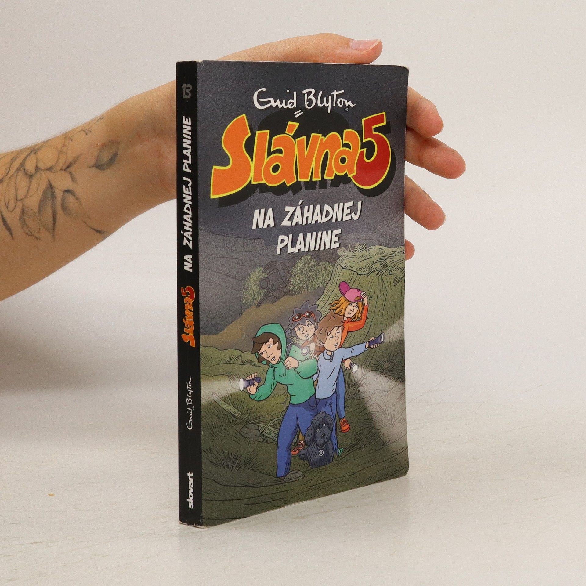 Enid Blyton Slávna 5 na záhadnej planine