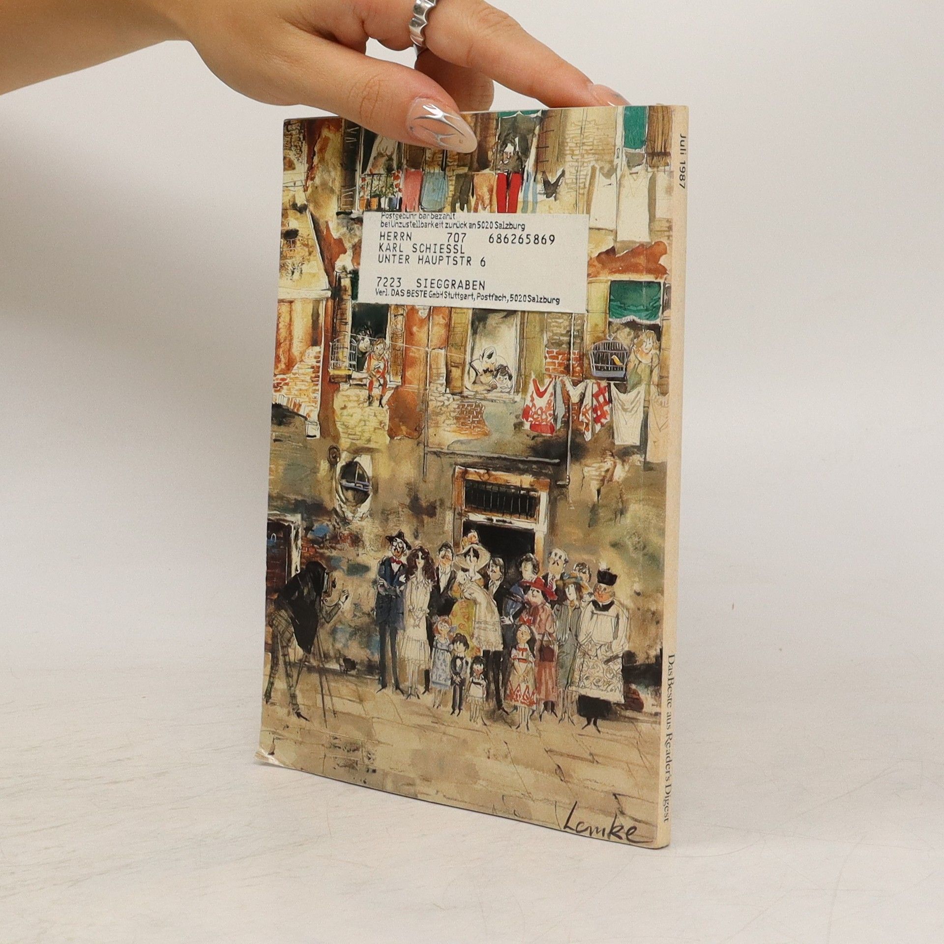 Collectif d'auteurs Das Beste aus Reader's Digest Juli 1987