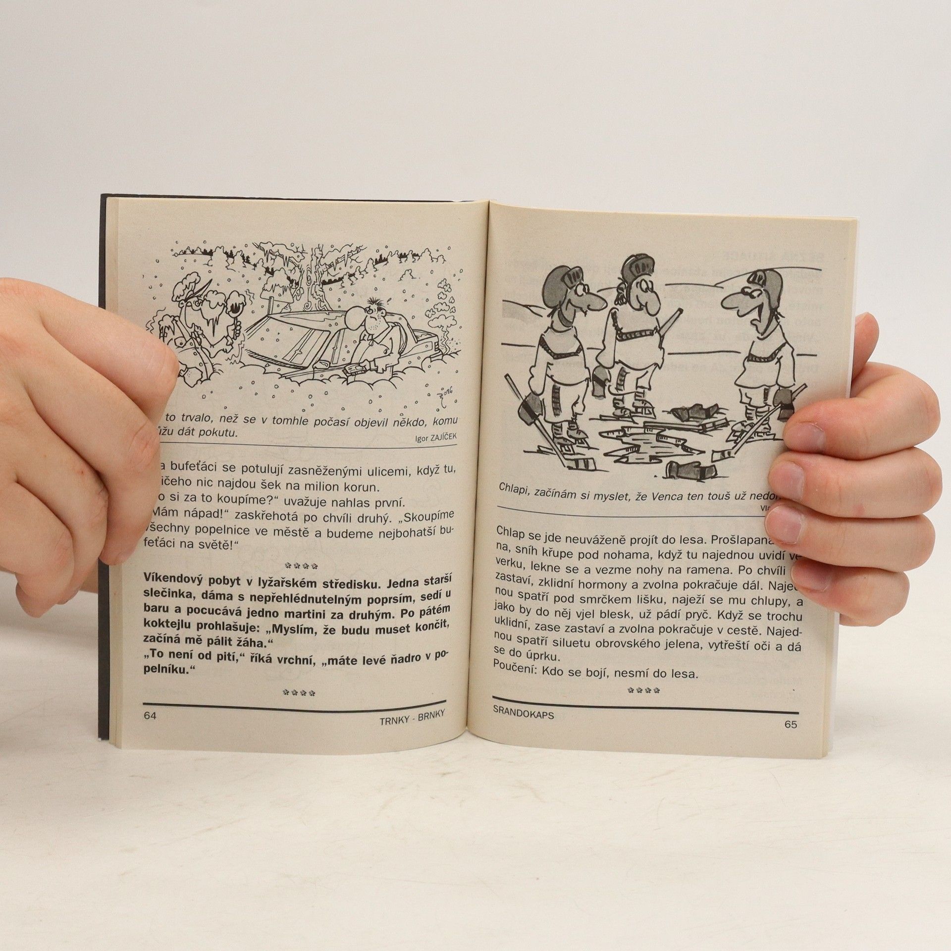 Autorenkollektiv Srandokaps Trnky Brnky. Nemrznoucí vtípky