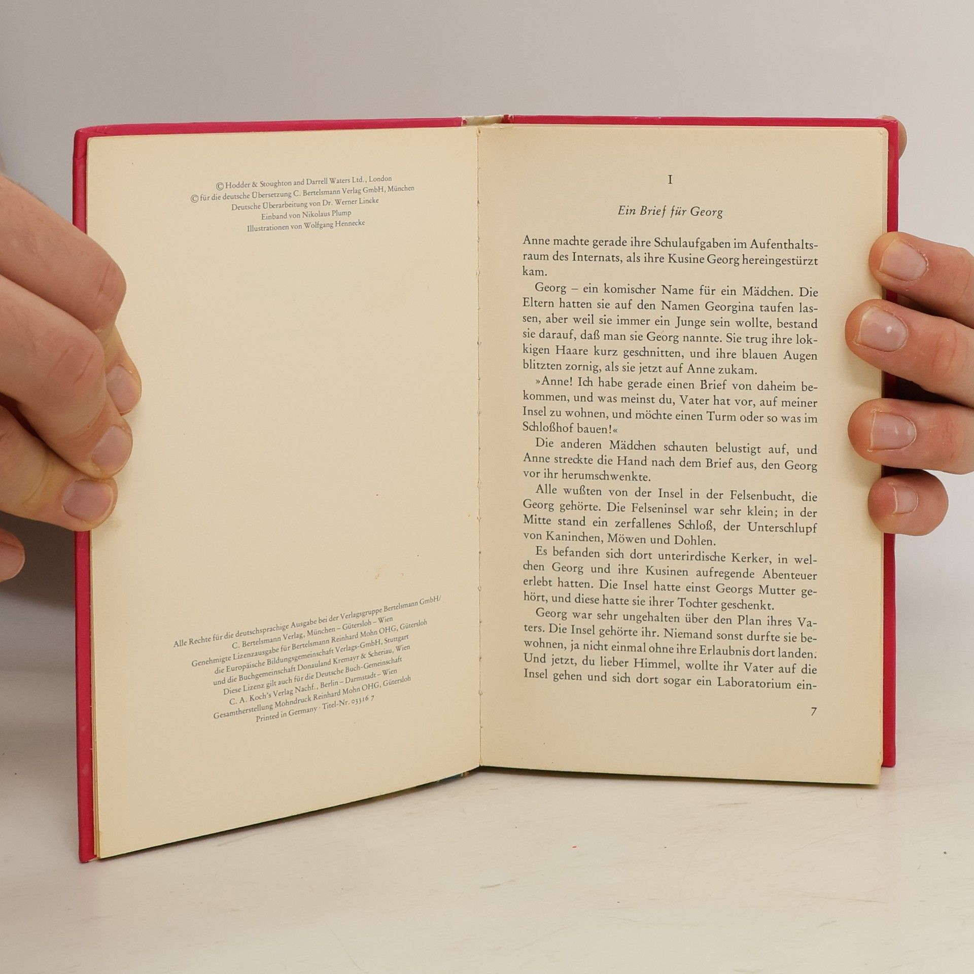 Enid Blyton 5 Freunde auf der Felseninsel