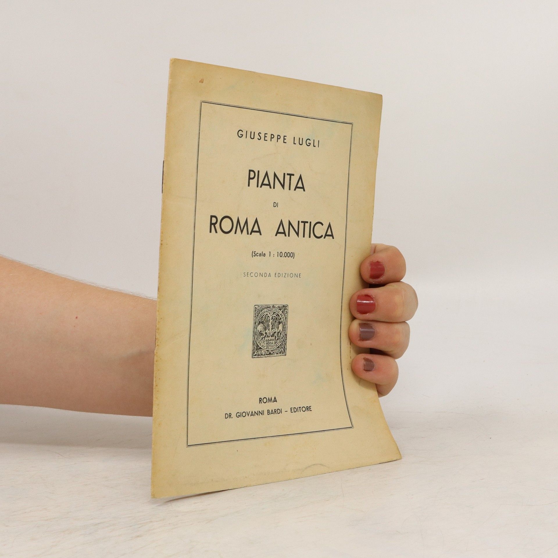 Collectif d'auteurs Pianta di Roma antica