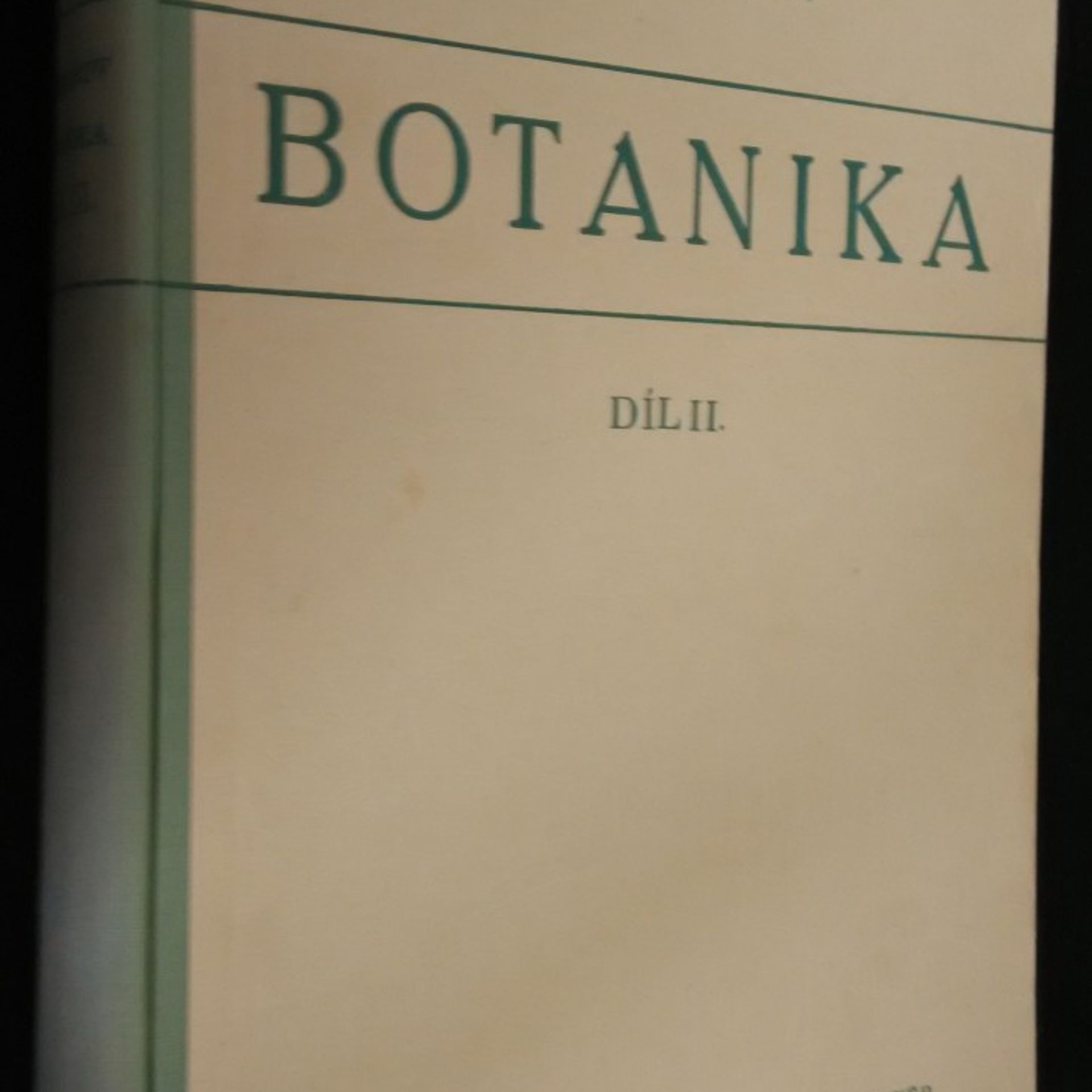 Nikolaj Aleksandrovič Komarnickij Botanika. 2. [díl], Systematika rostlin