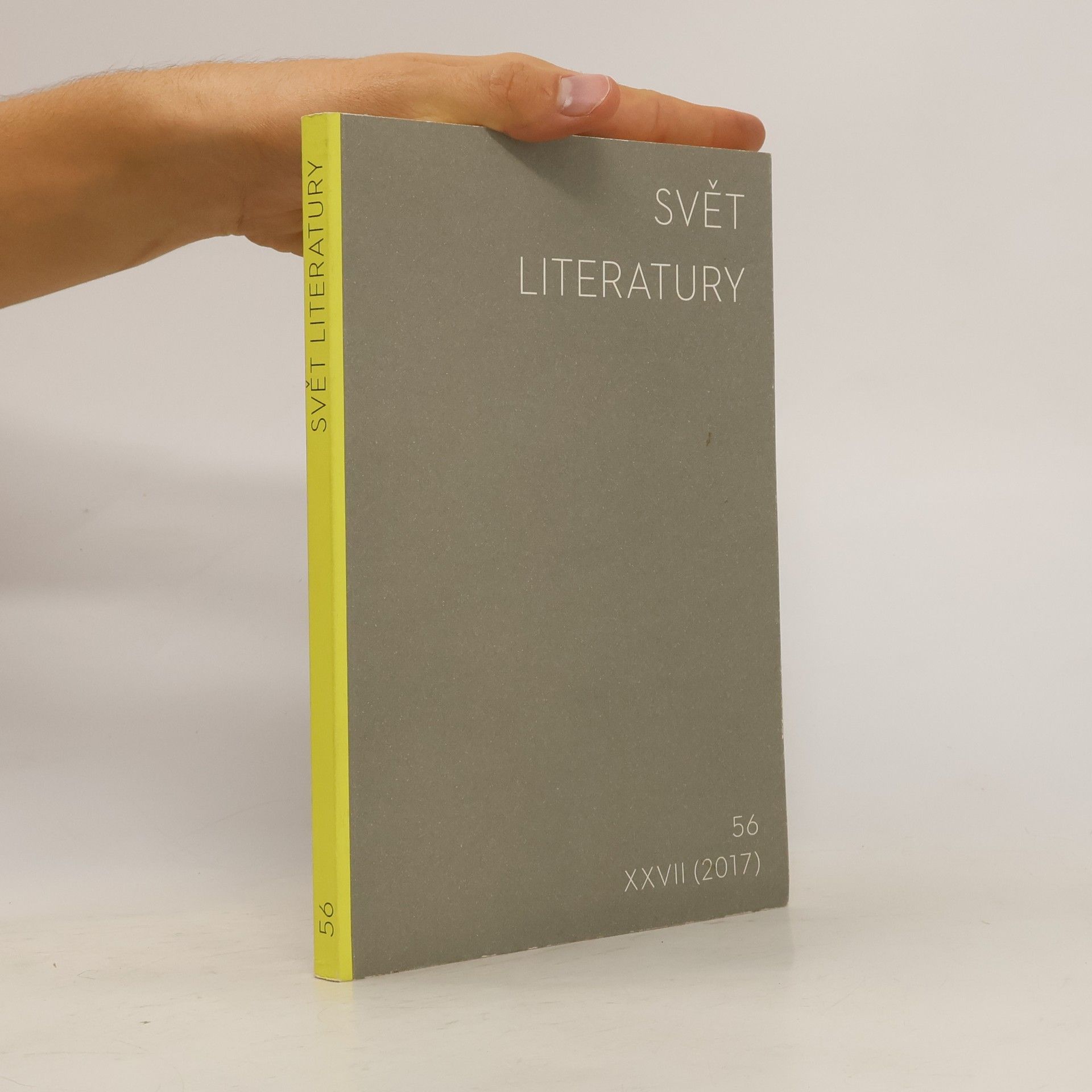 Collectif d'auteurs Svět literatury 56/2017