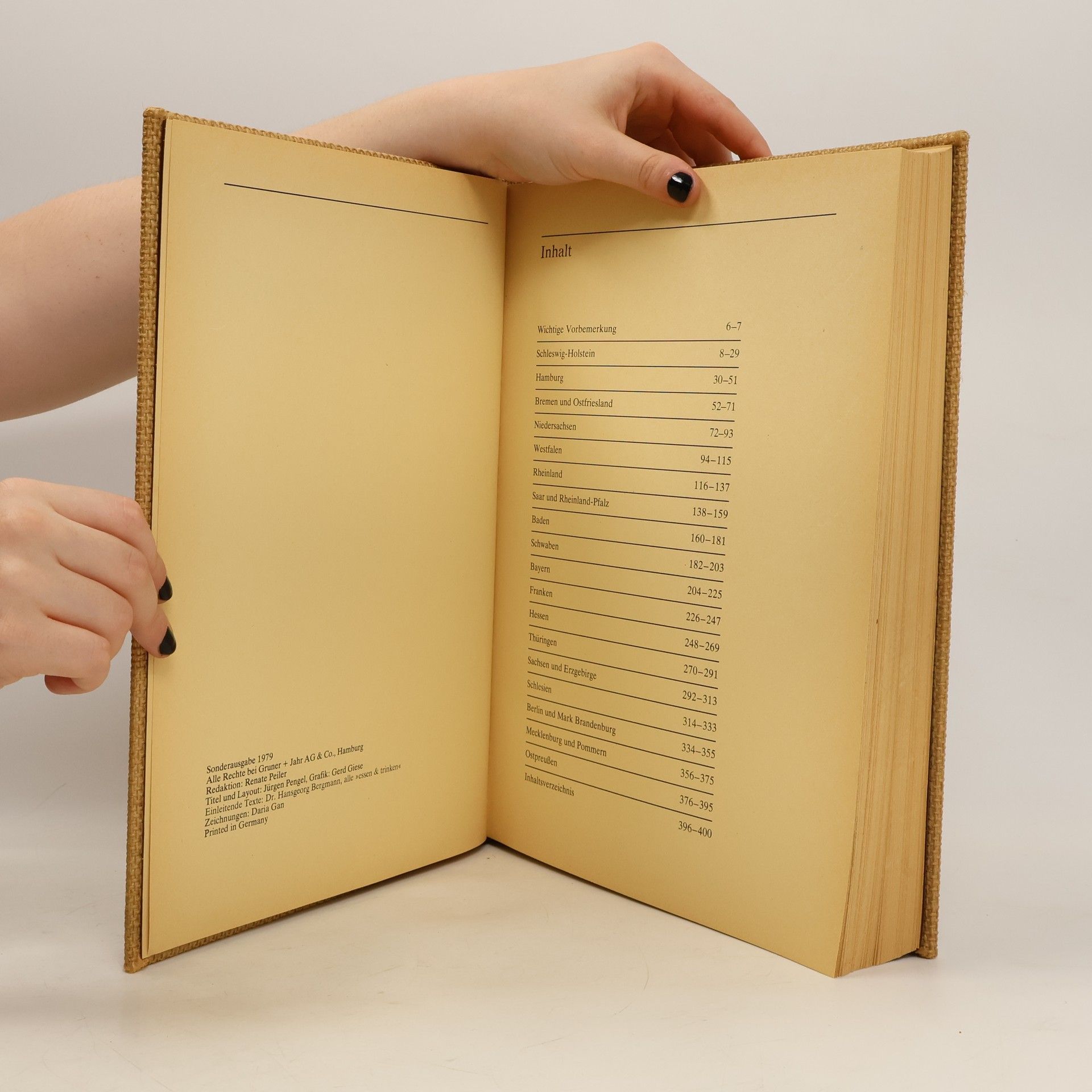 Hansgeorg Bergmann Die schönsten Rezepte aus den deutschen Landschaften. Unvergessene Küche