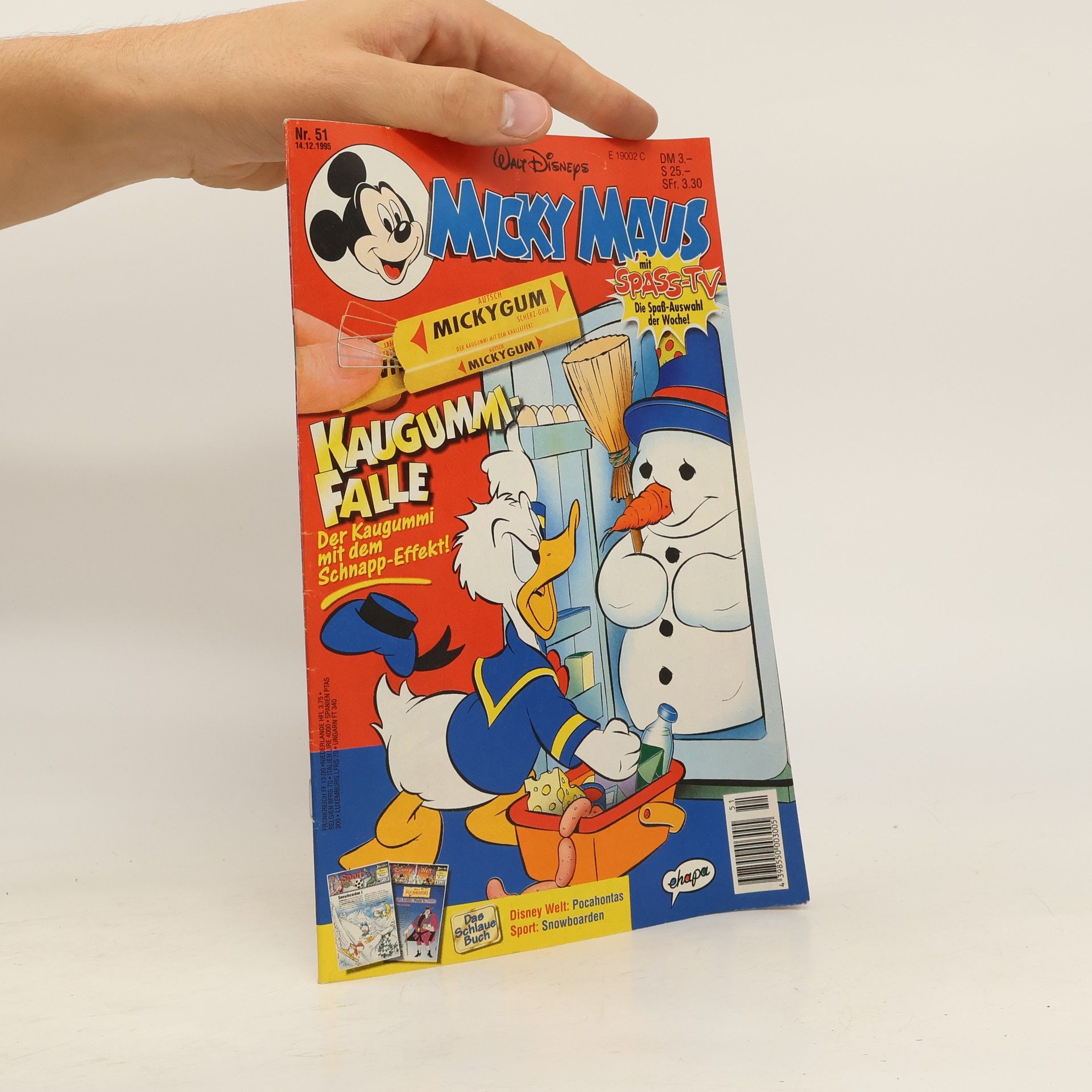 Auteurscollectief Micky Maus. Kaugummi-Falle