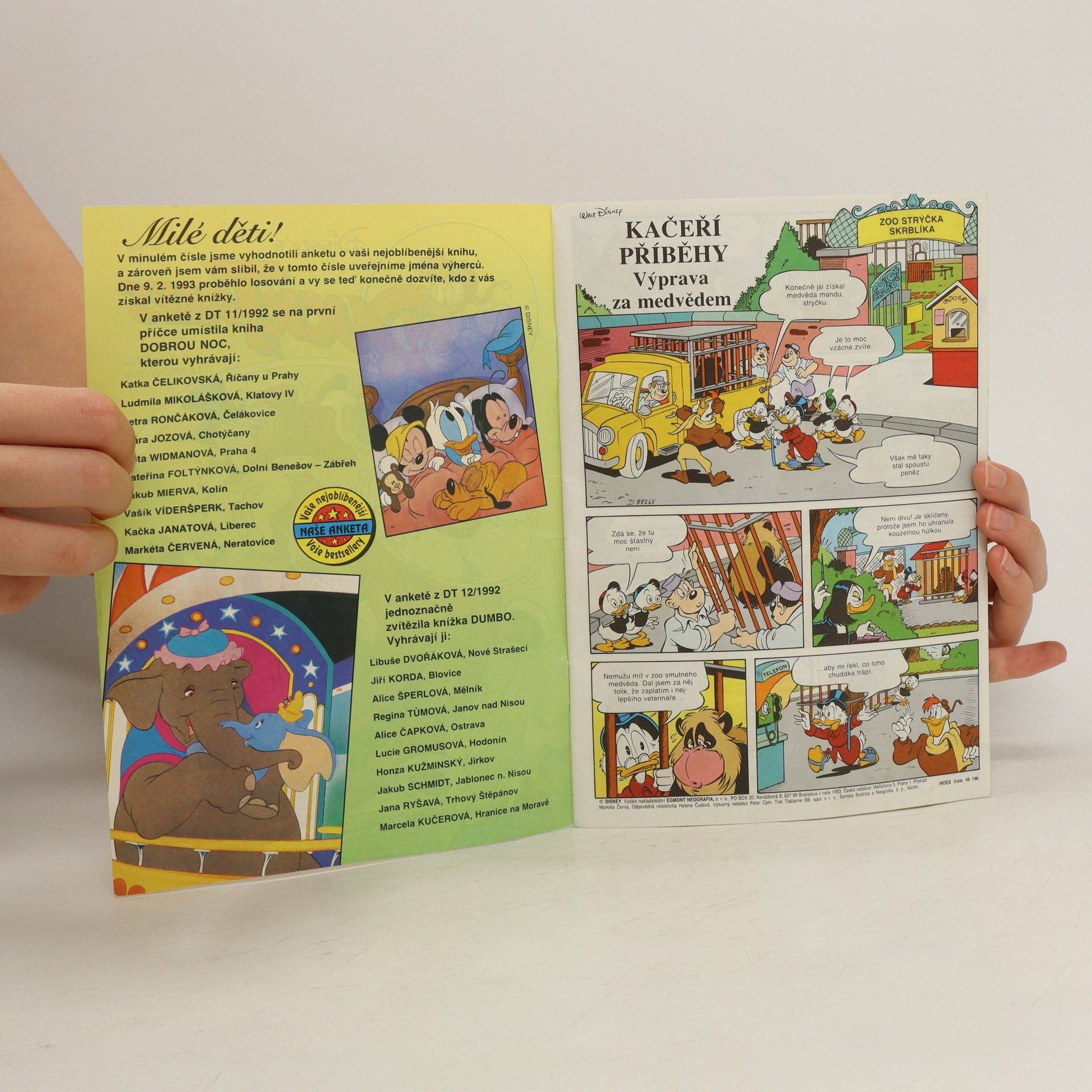 Autorenkollektiv Duck Tales 5/1993. Výprava za medvědem