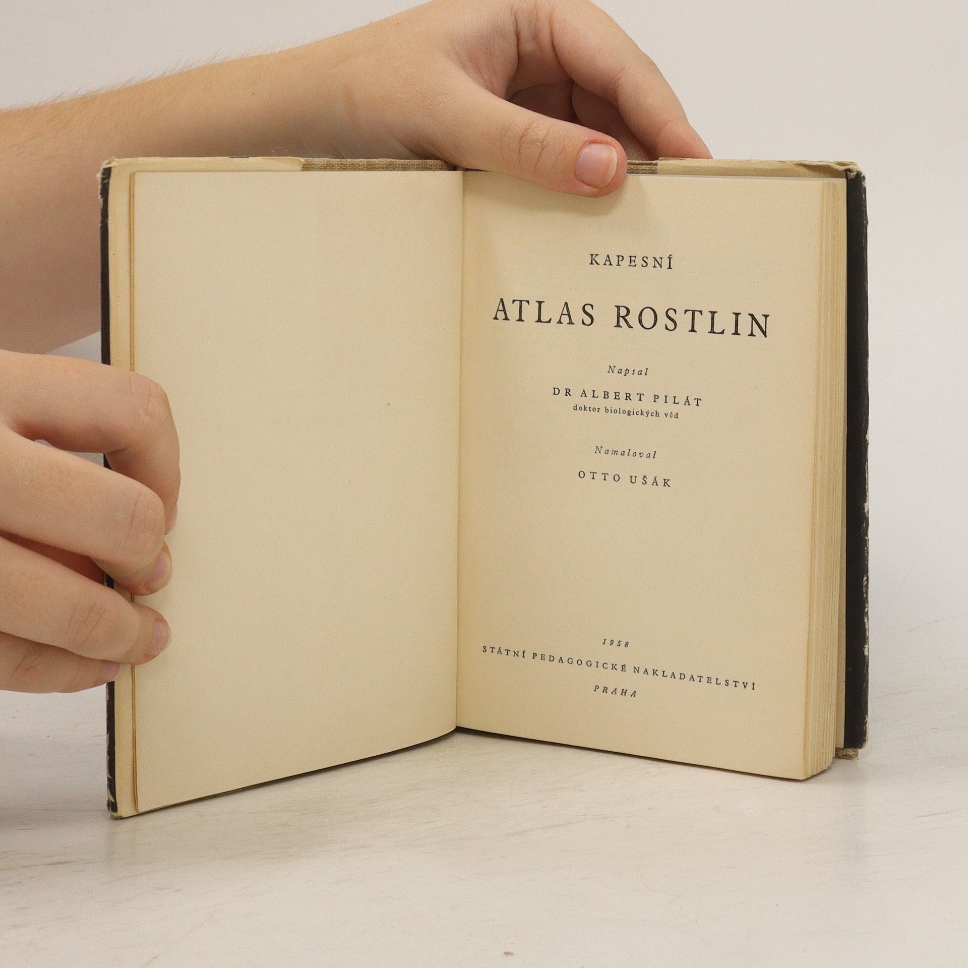 Albert Pilát Kapesní atlas rostlin