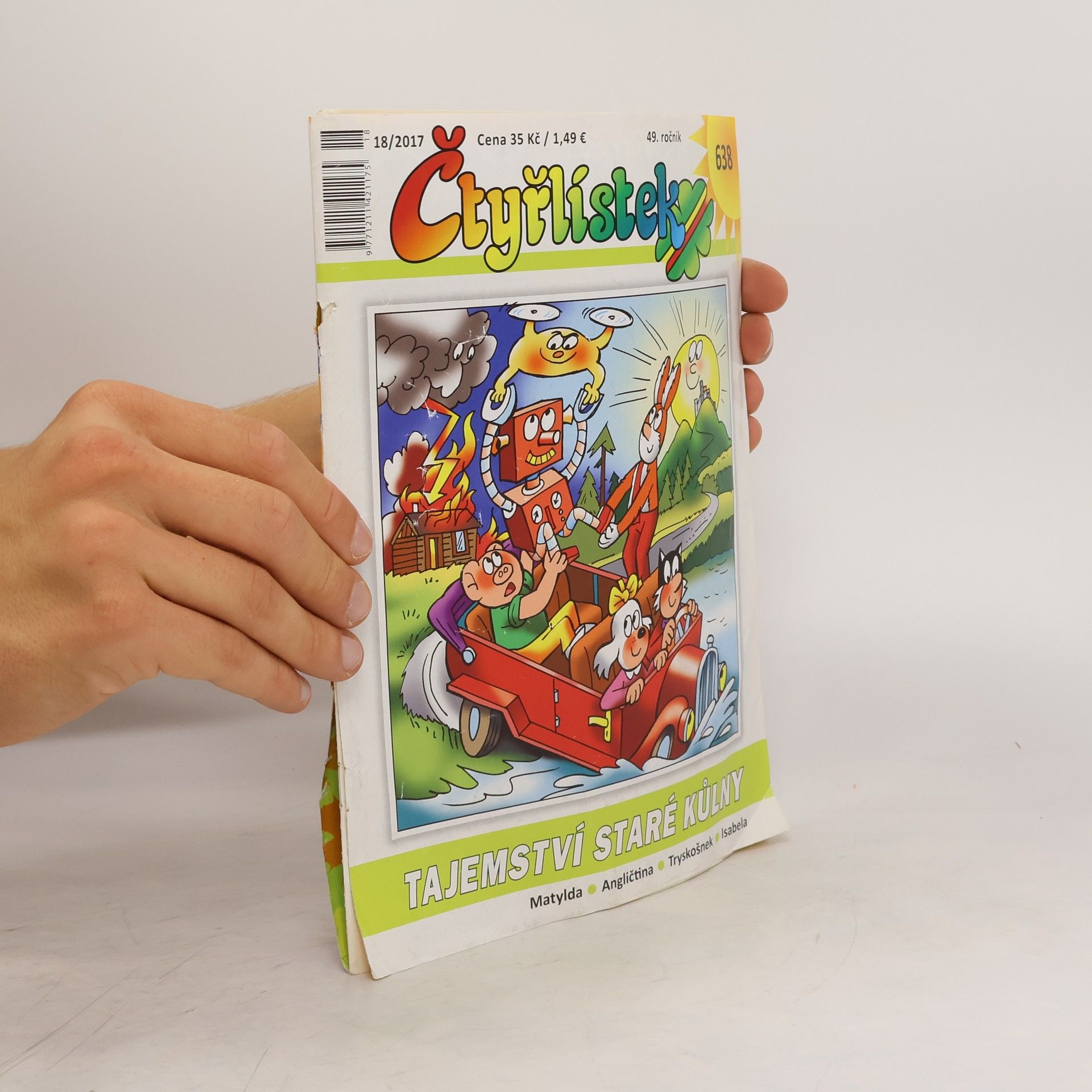 Collectif d'auteurs Čtyřlístek tajemství 18/2017