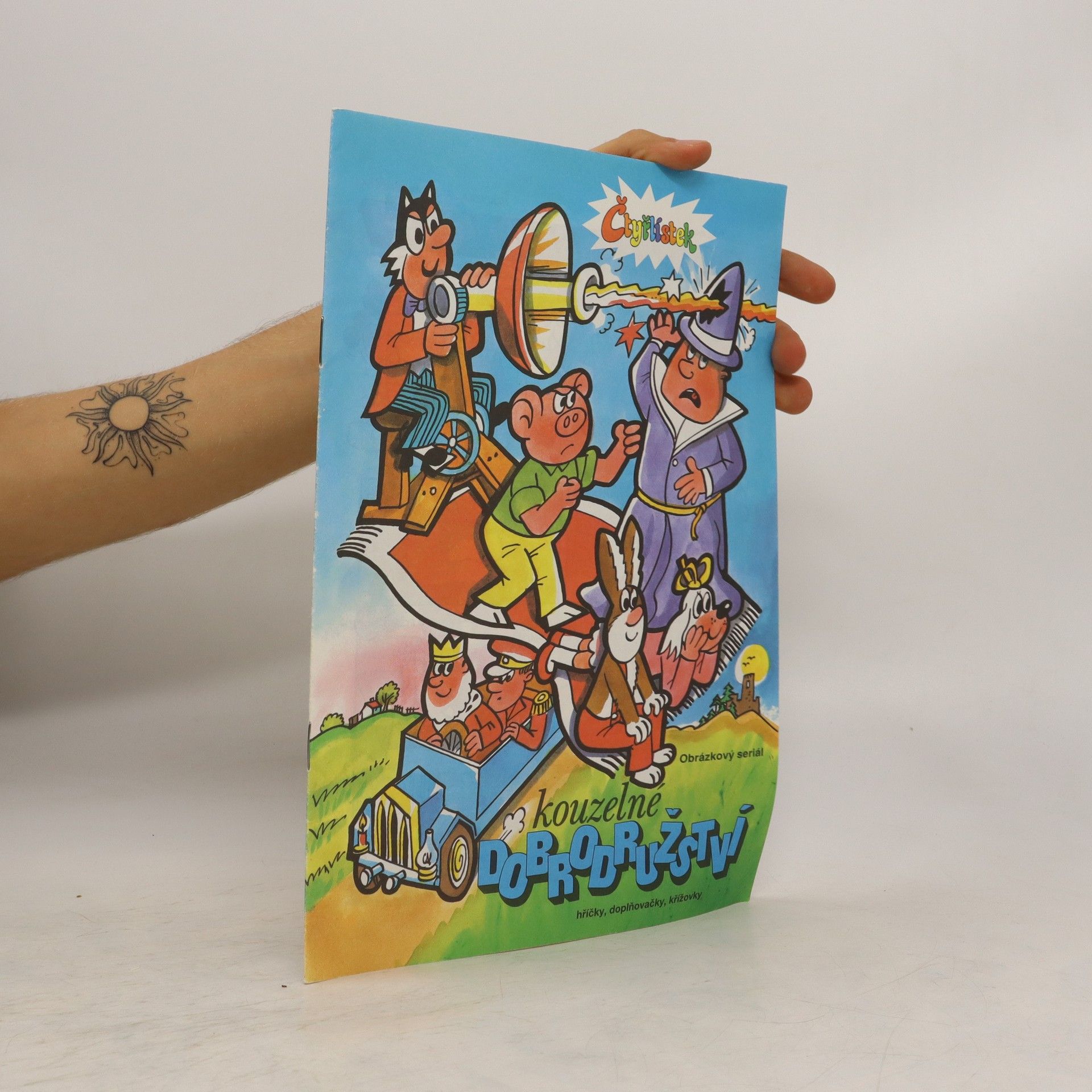 Collectif d'auteurs Kouzelné dobrodružství. Hříčky, doplňovačky, křížovky