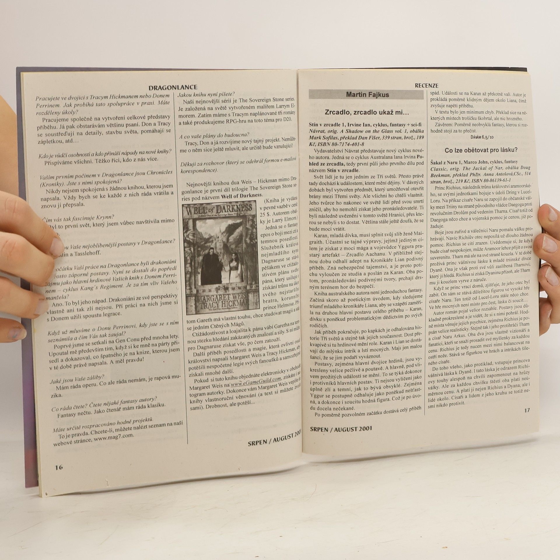kolektiv Ramax 8/2001. Science Fiction & Fantasy magazín