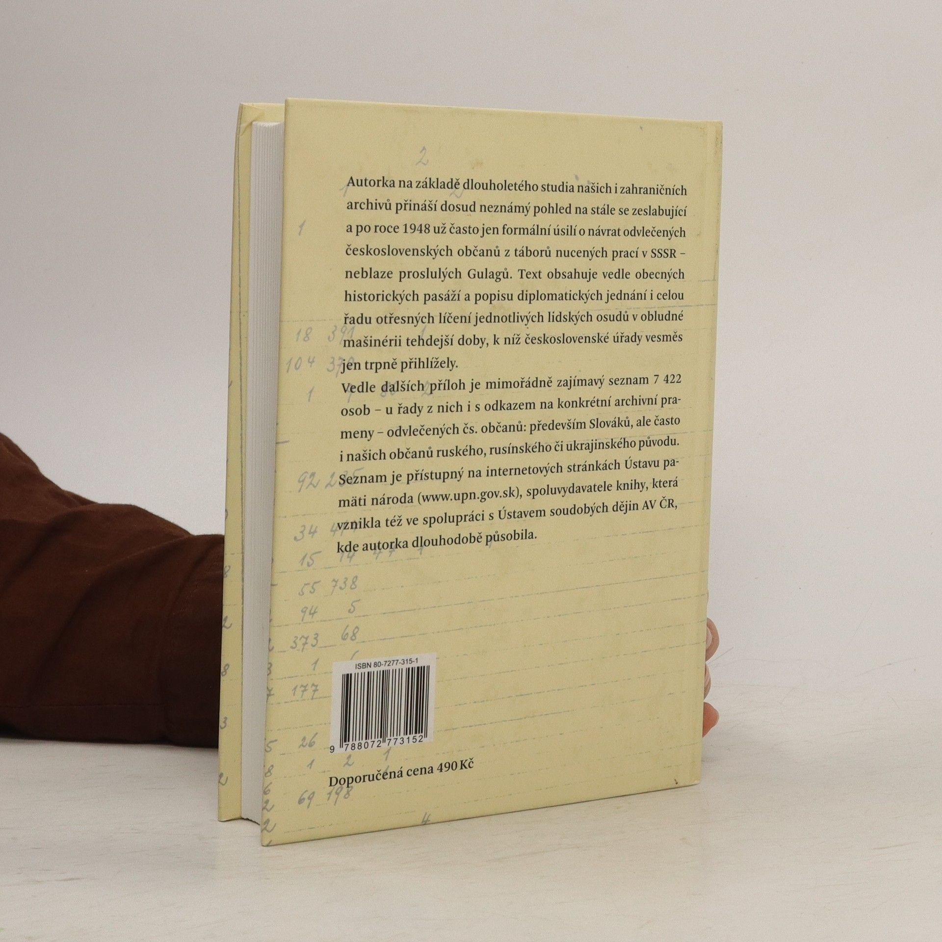 Milada Polišenská Čechoslováci v Gulagu a československá diplomacie 1945-1953