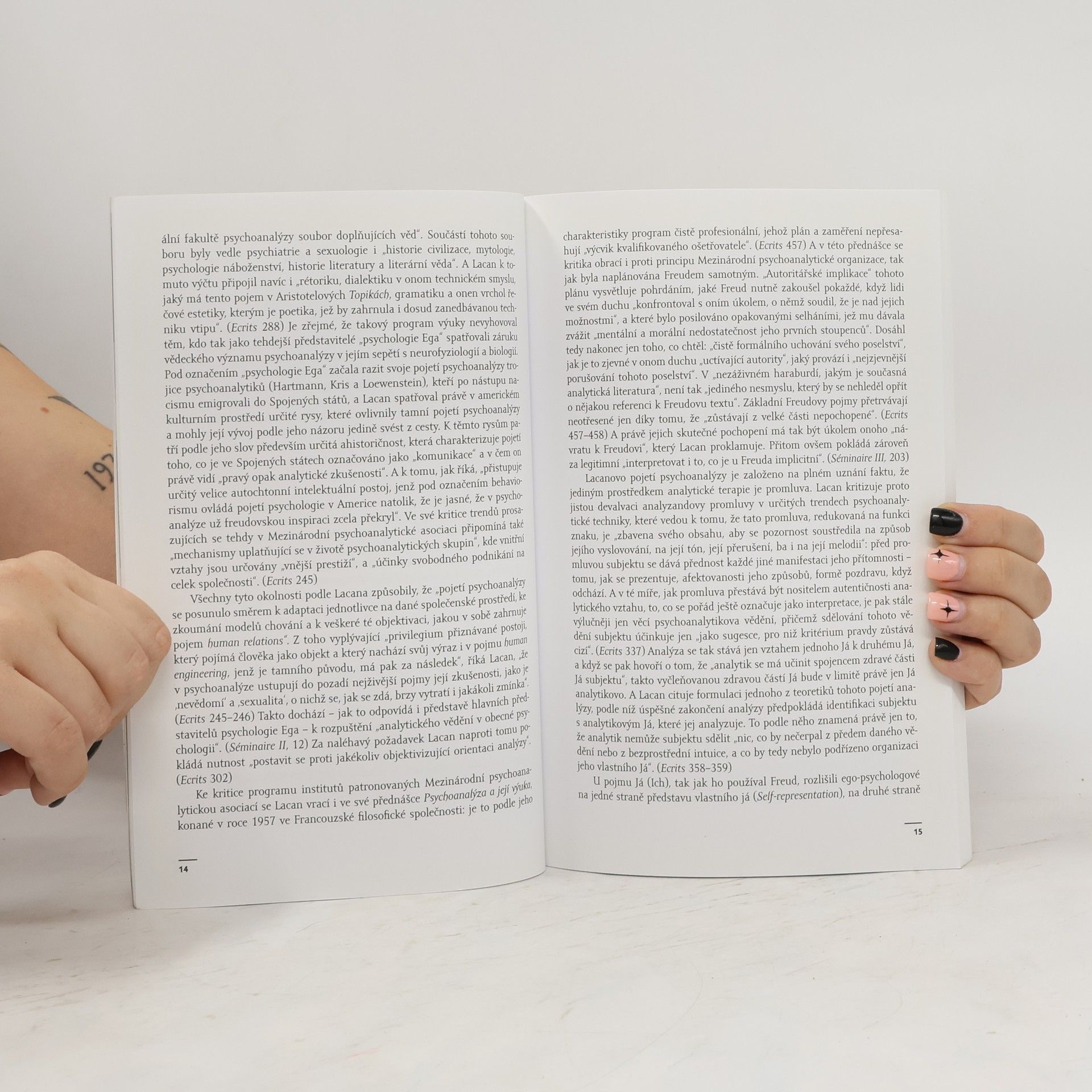 Jiří Pechar Lacan a Freud