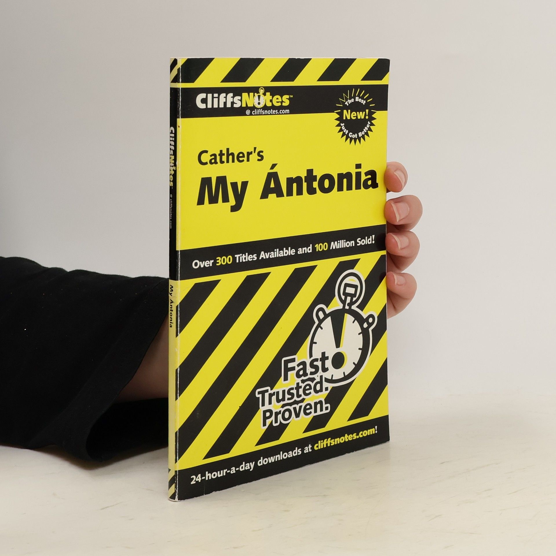 AA.VV. Cliffs Notes. Cather's My Ántonia