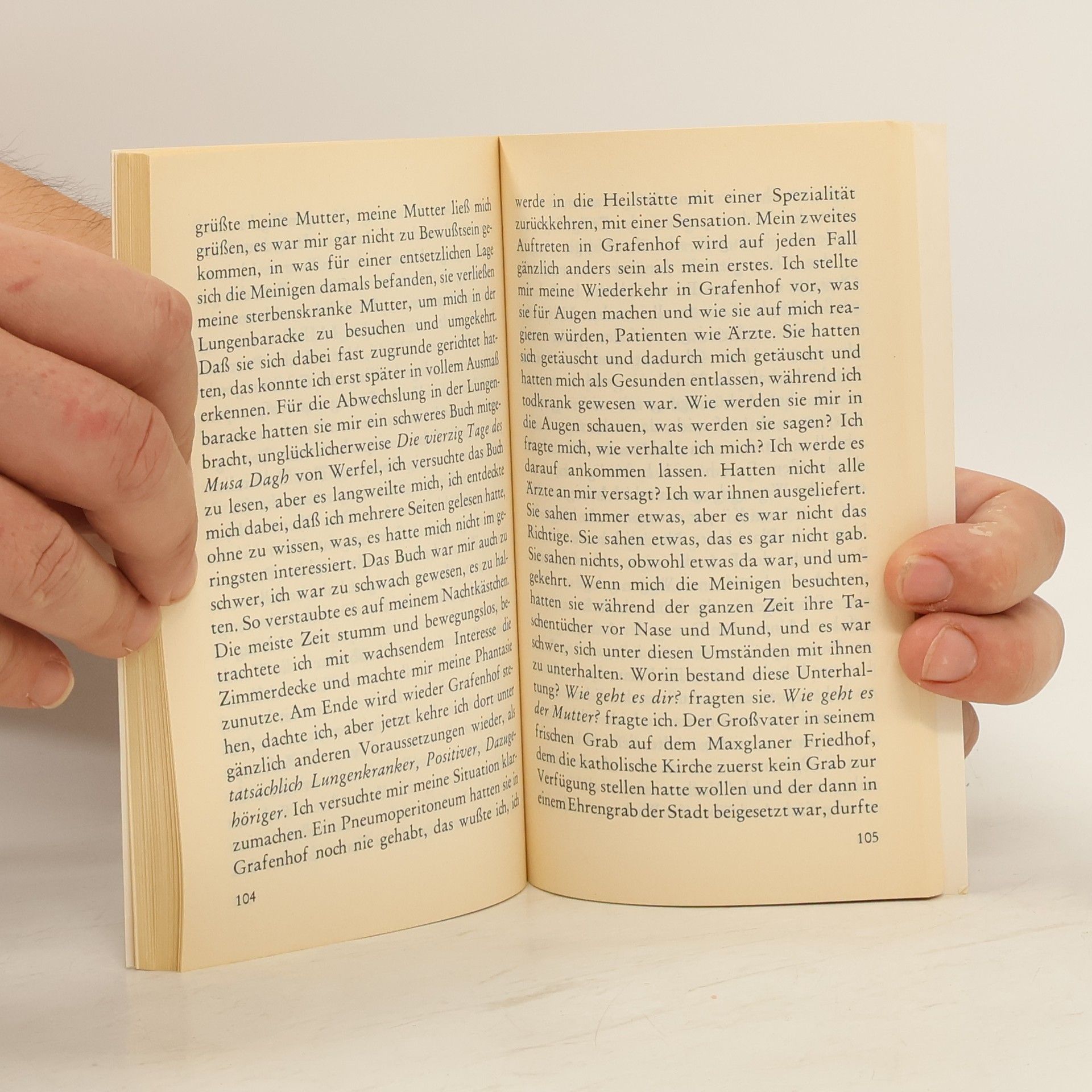 Thomas Bernhard Die Kälte : eine Isolation