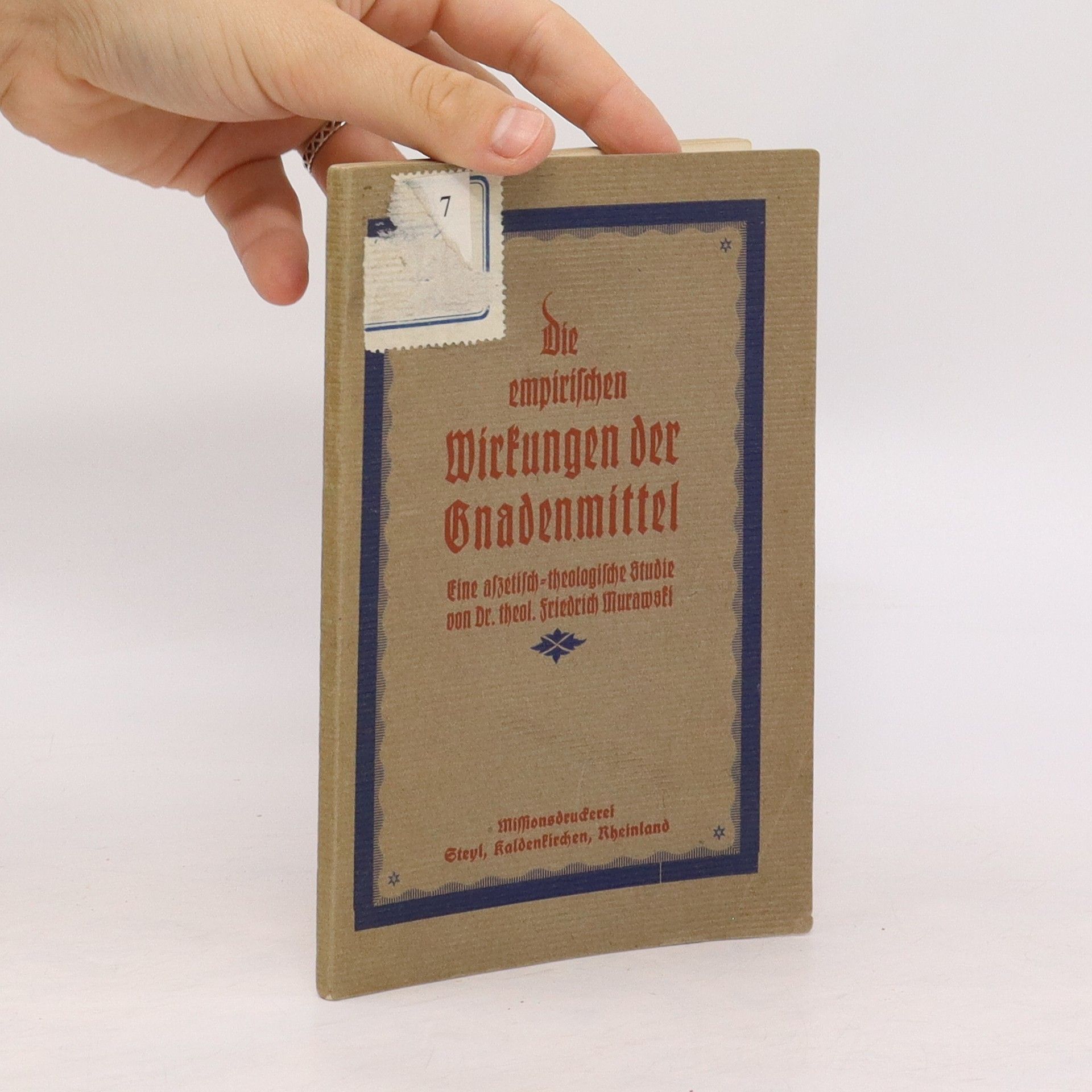 Friedrich Murawski Die empirischen Wirkungen der Gnadenmittel