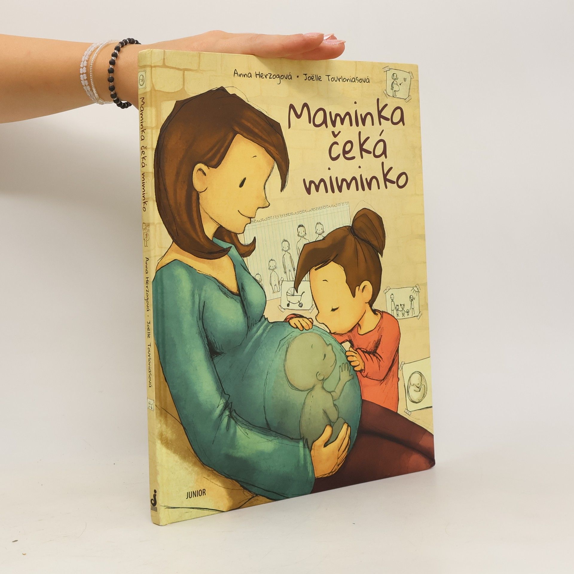 Joelle Tourlonias Maminka čeká miminko