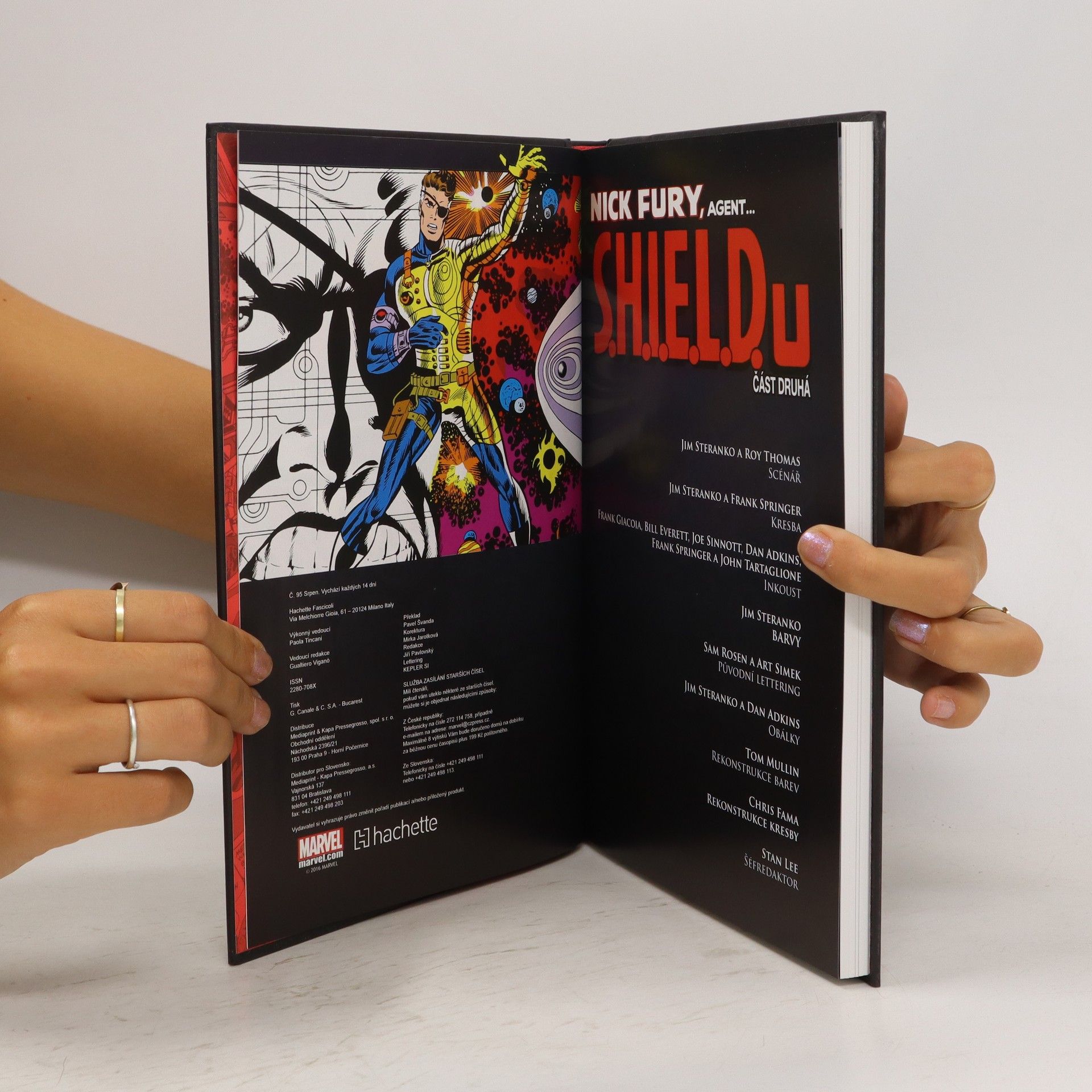 Jim Steranko Ultimátní komiksový komplet 93. Nick Fury - Agent S.H.I.E.L.D.u část 2.