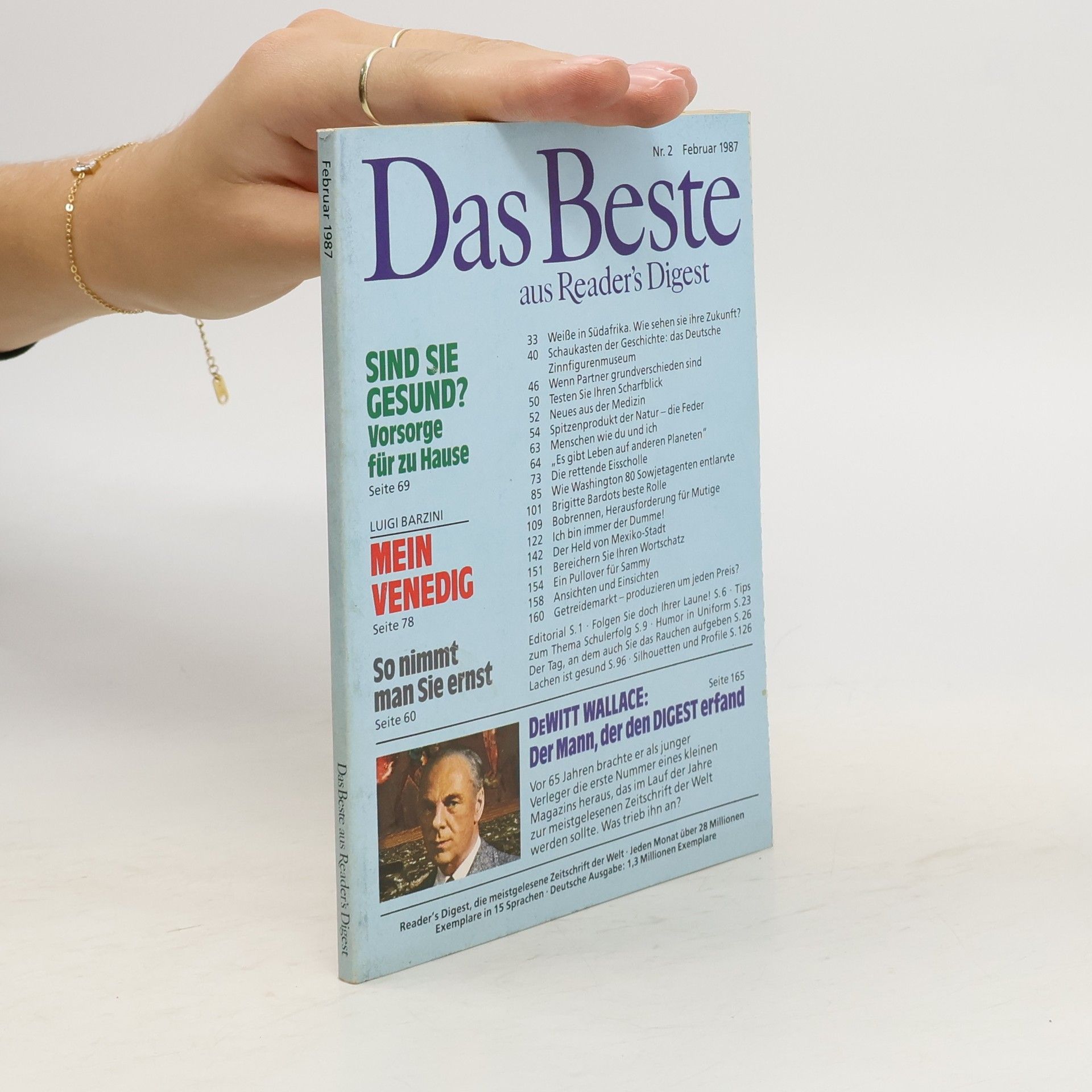 Autorenkollektiv Das Beste aus Reader's Digest 2/1987