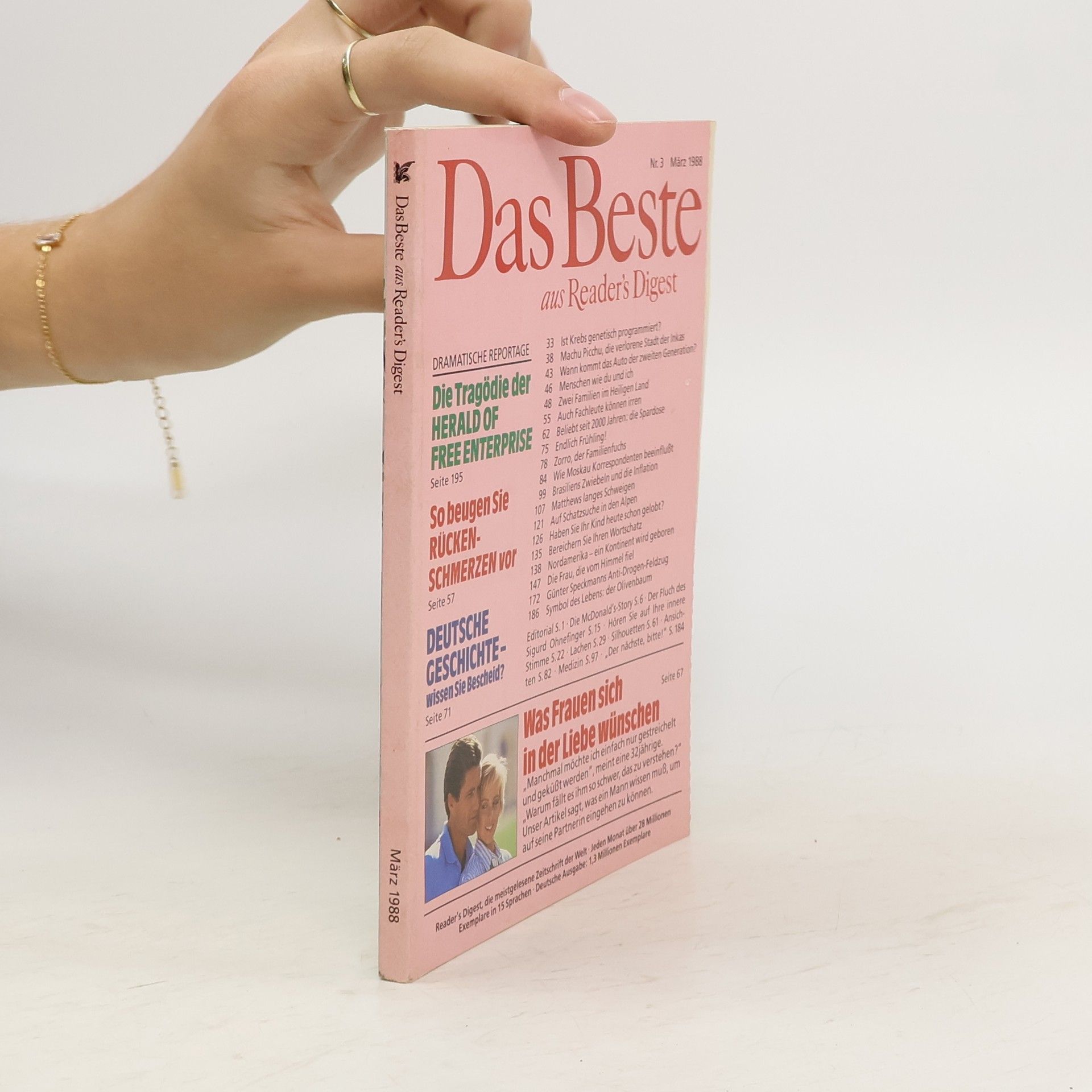 Autorenkollektiv Das Beste aus Reader's Digest 3/1988