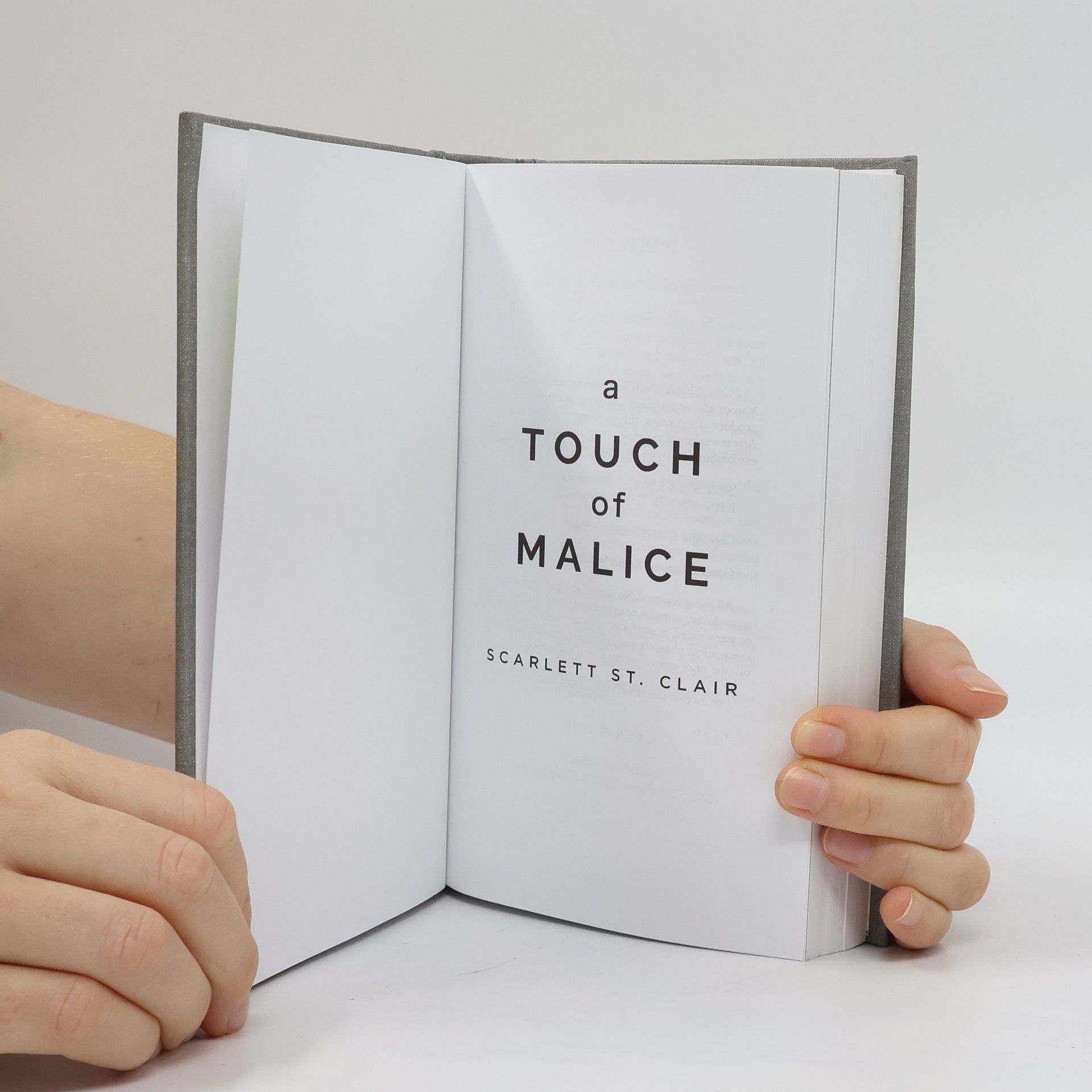 Scarlett St. Clair A Touch of Malice