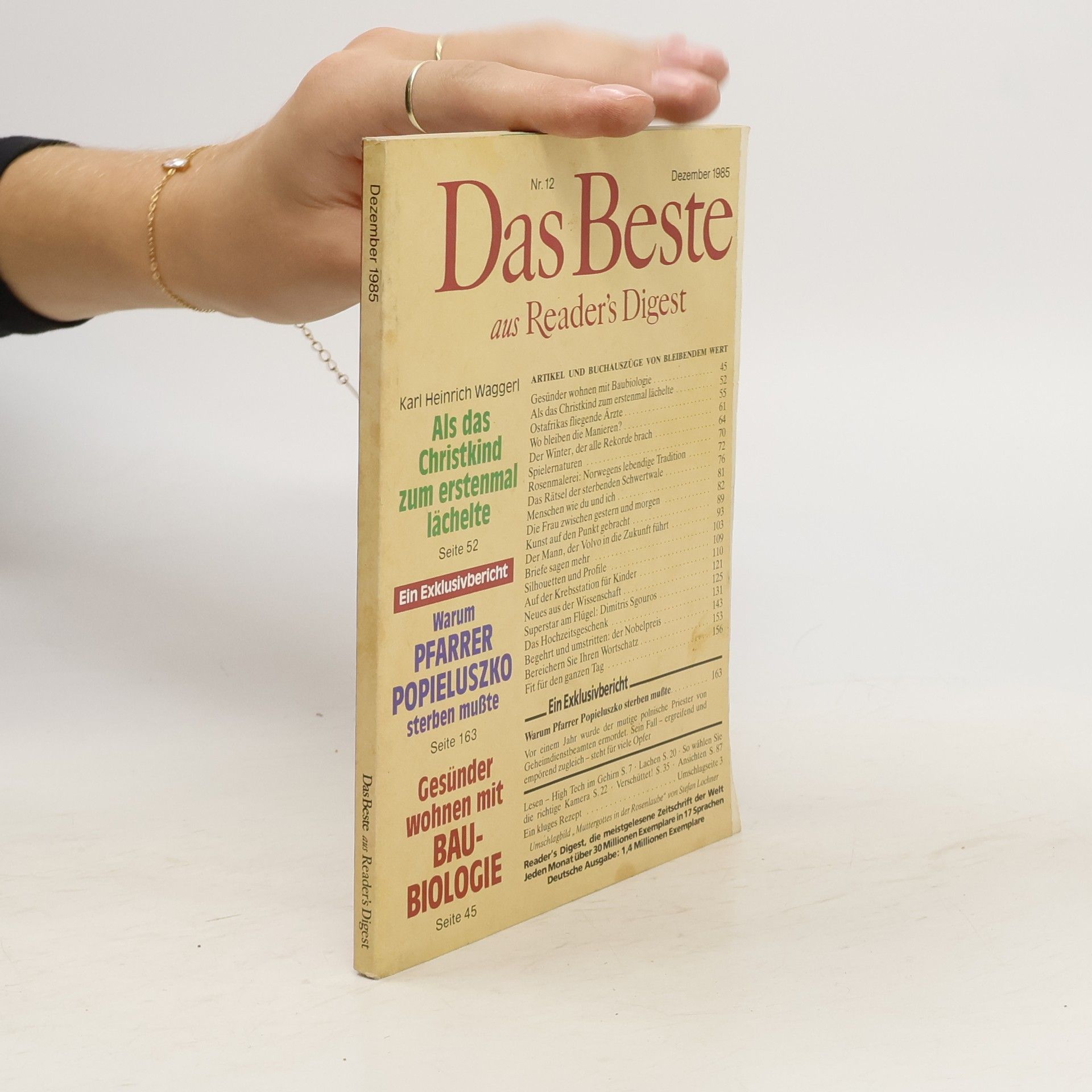 Collectif d'auteurs Das Beste aus Reader's Digest 12/1985