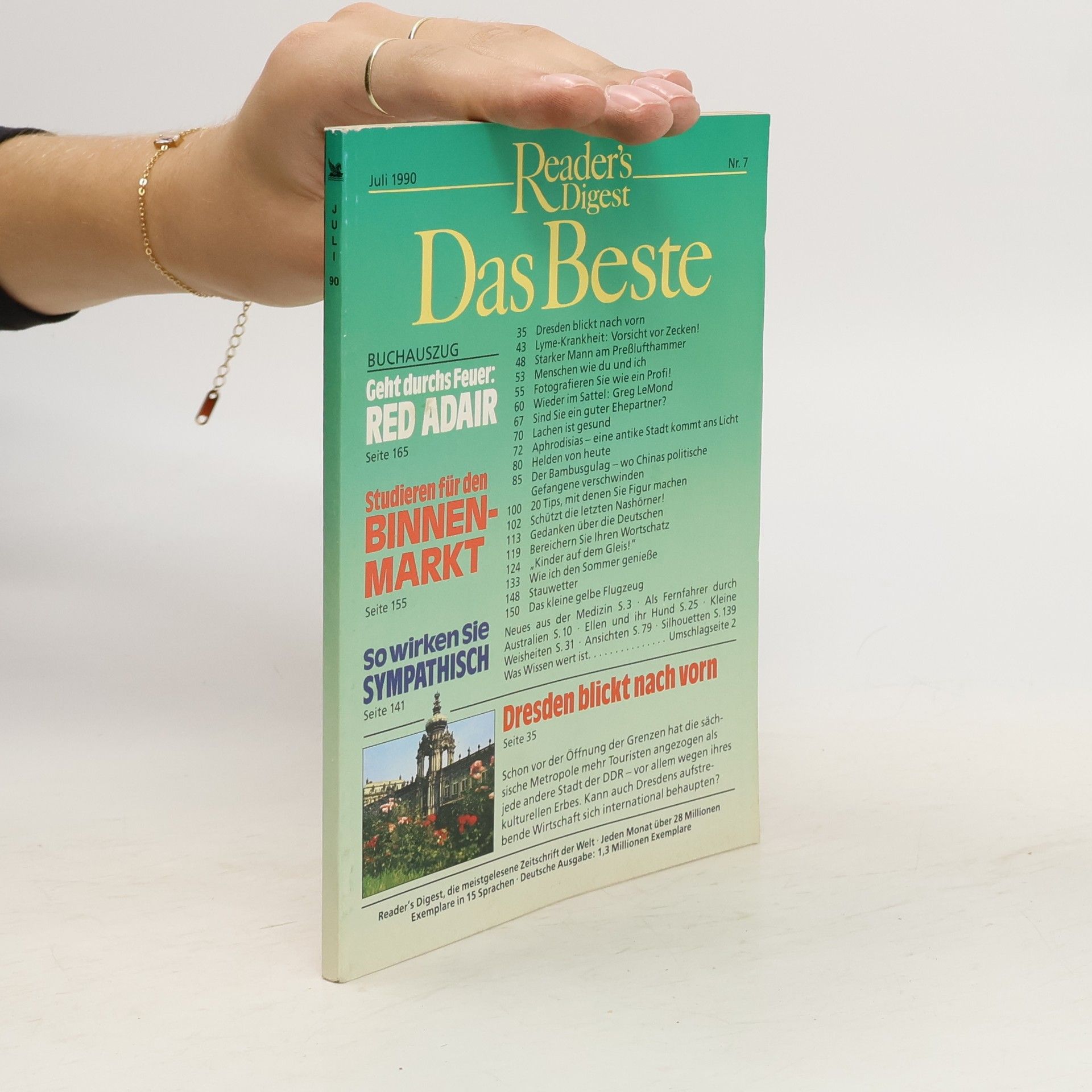 Collectif d'auteurs Reader's Digest Das Beste 7/1990