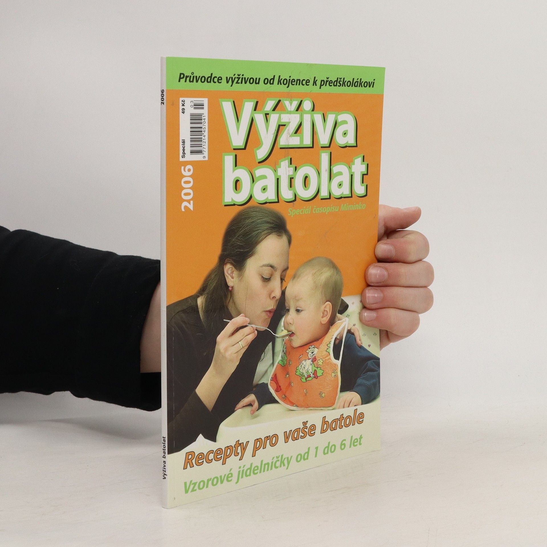 Kolektiv autorů Výživa batolat. Speciál časopisu Miminko