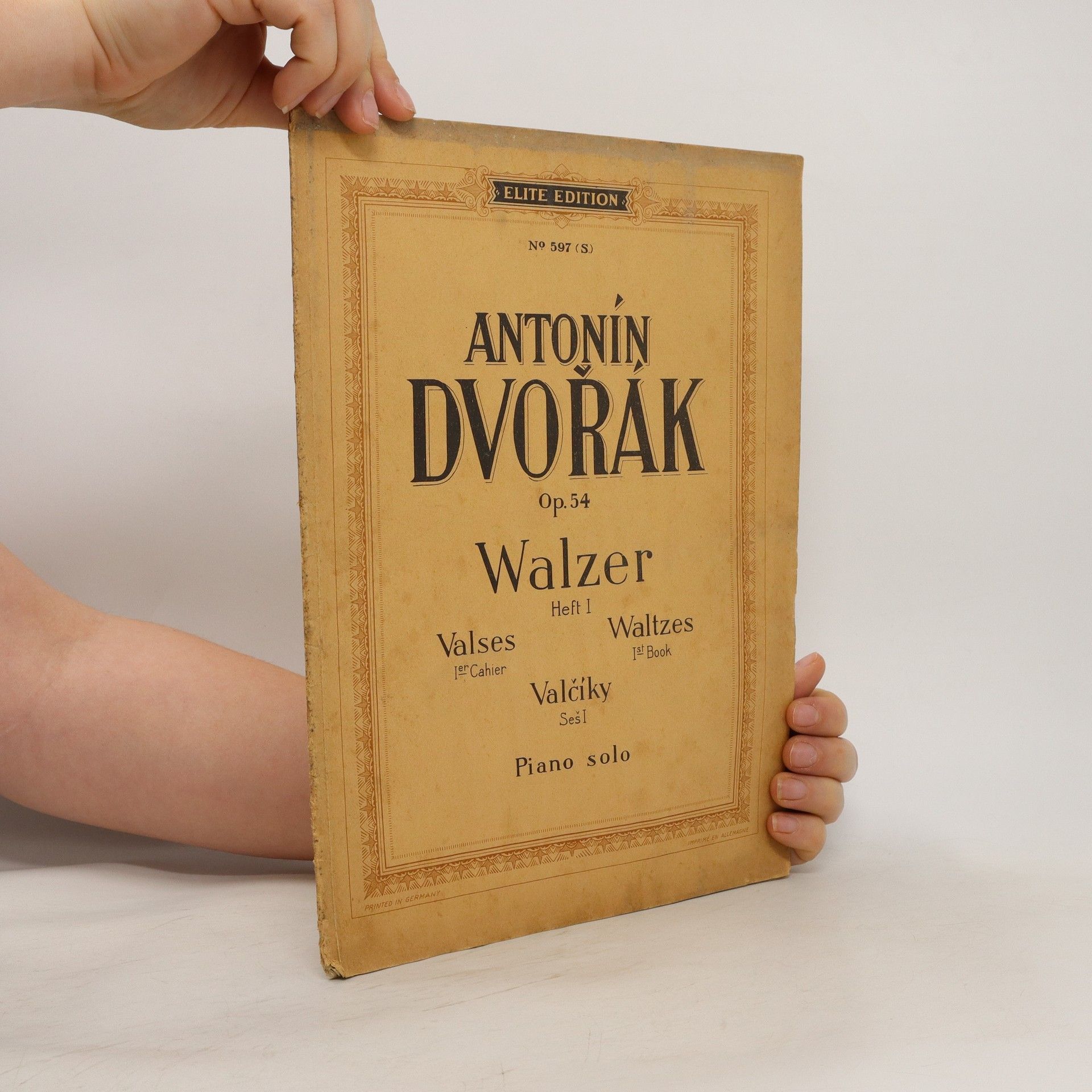 Collectif d'auteurs Antonín Dvořák. Piano solo