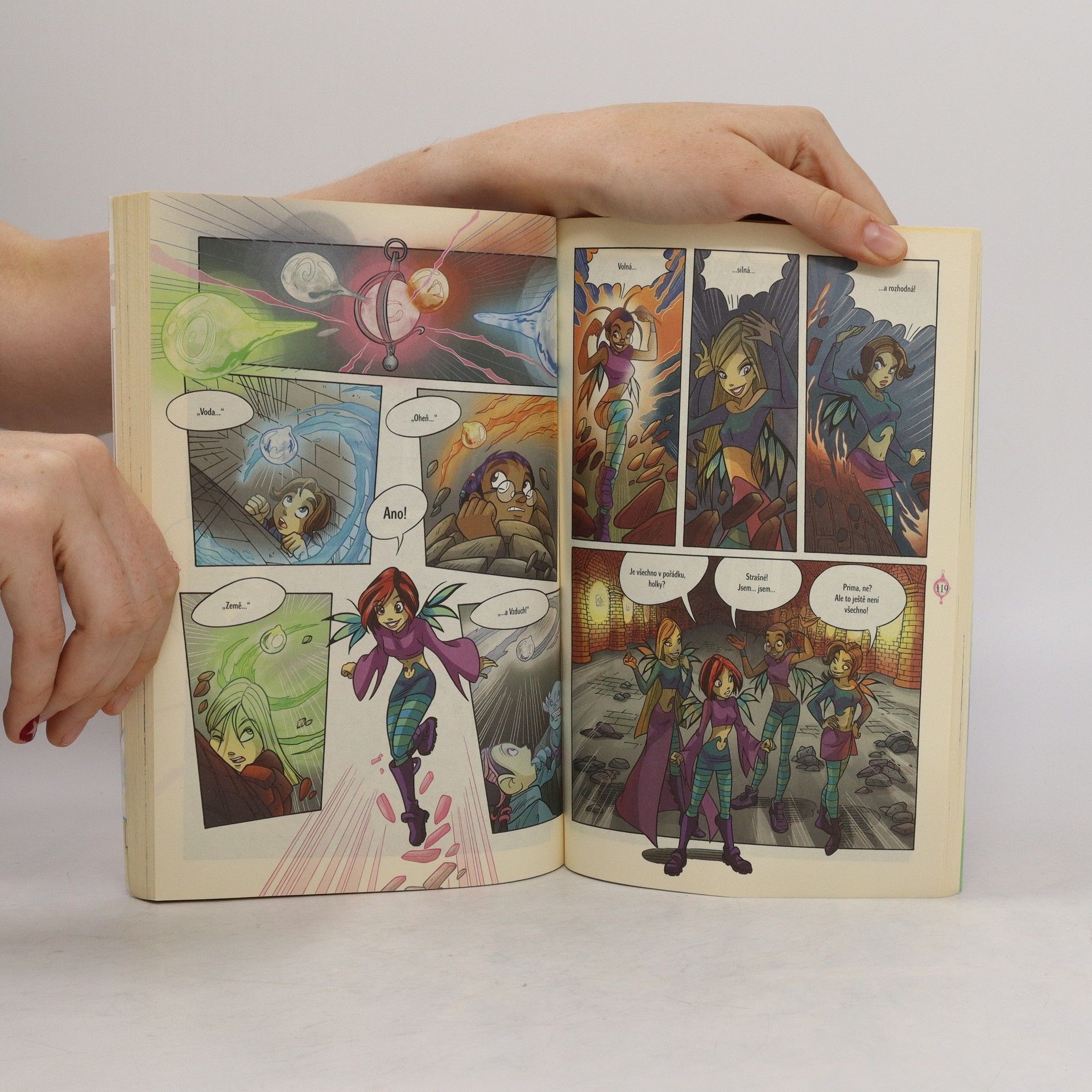 Elisabetta Gnone Čarodějky W.I.T.C.H. komiks 1-3