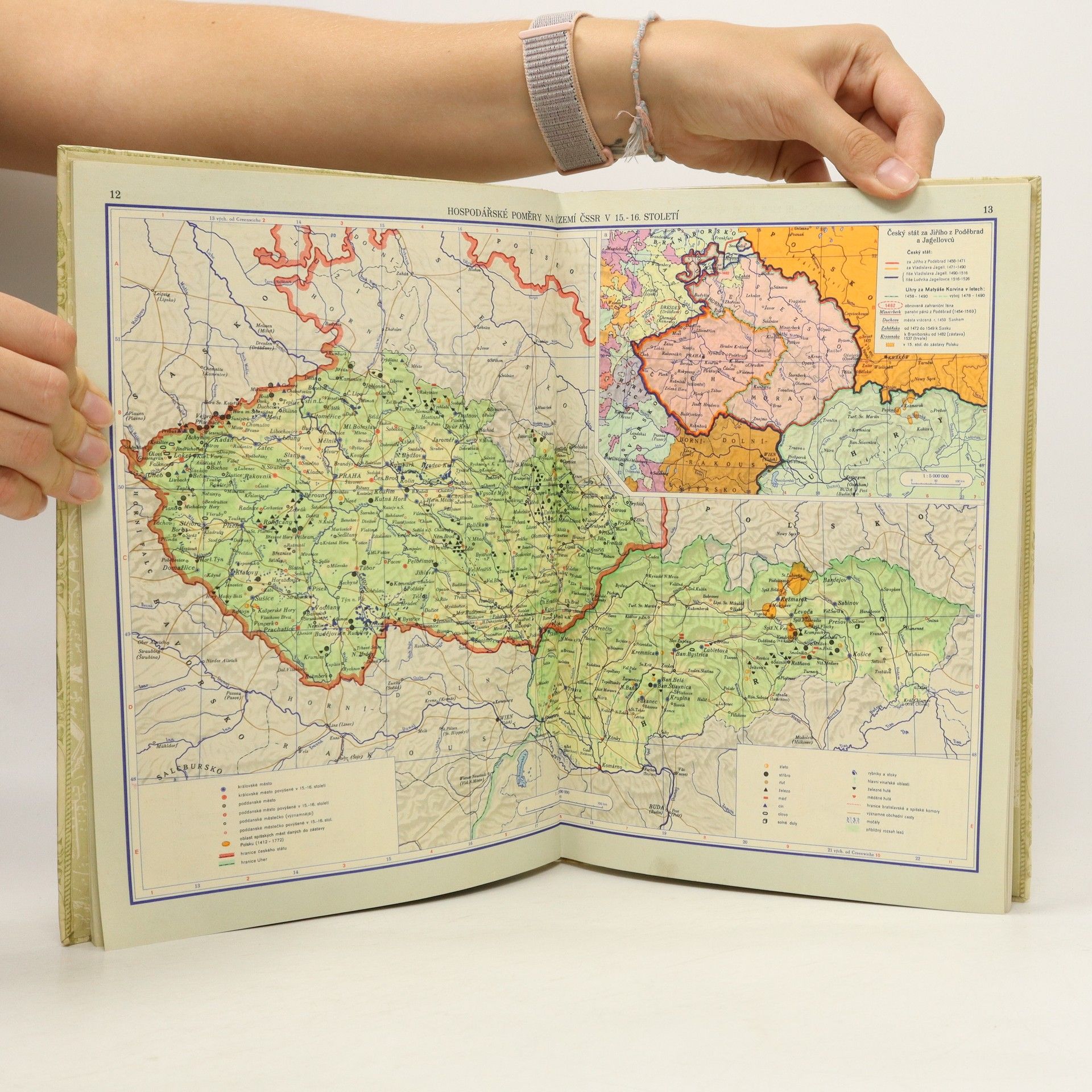 Kolektiv autorů Školní atlas československých dějin