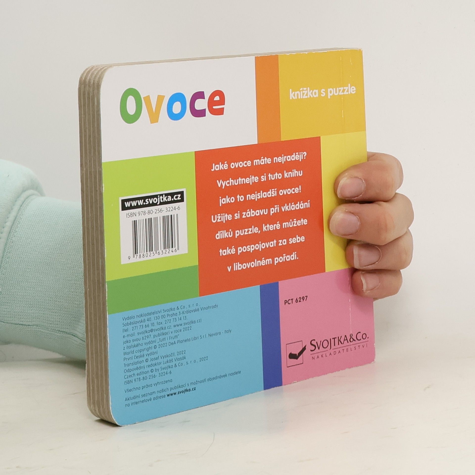 Beatrice Tinarelli Ovoce : knížka s puzzle