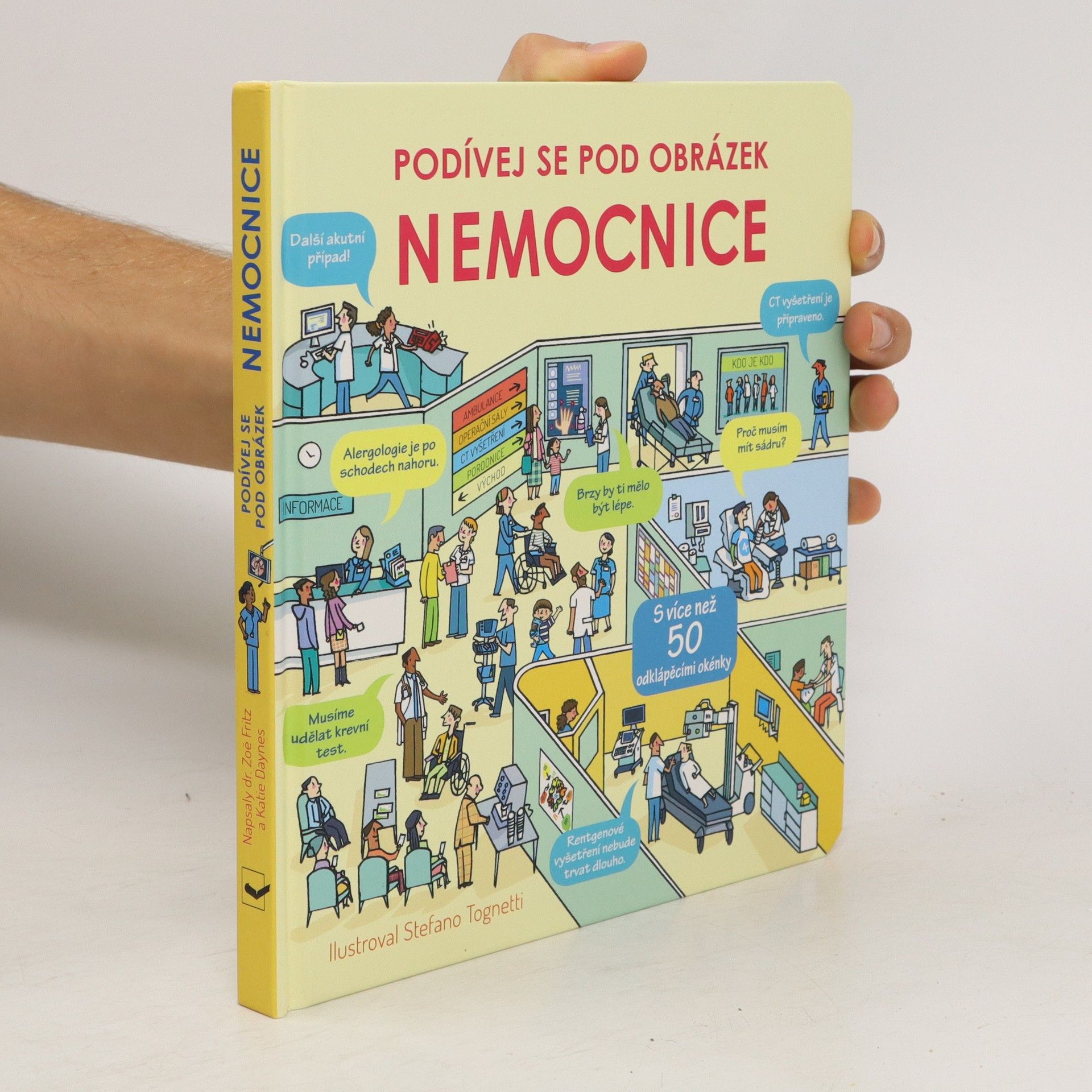 Katie Daynes Nemocnice - Podívej se pod obrázek