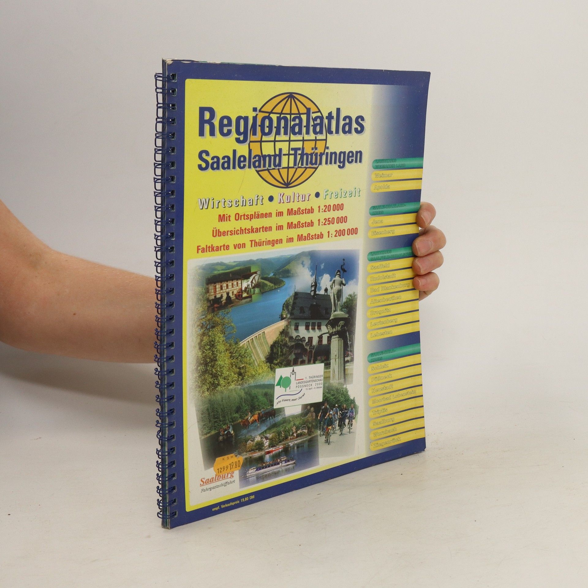 Autorenkollektiv Regionalatlas. Saaleland. Thüringen