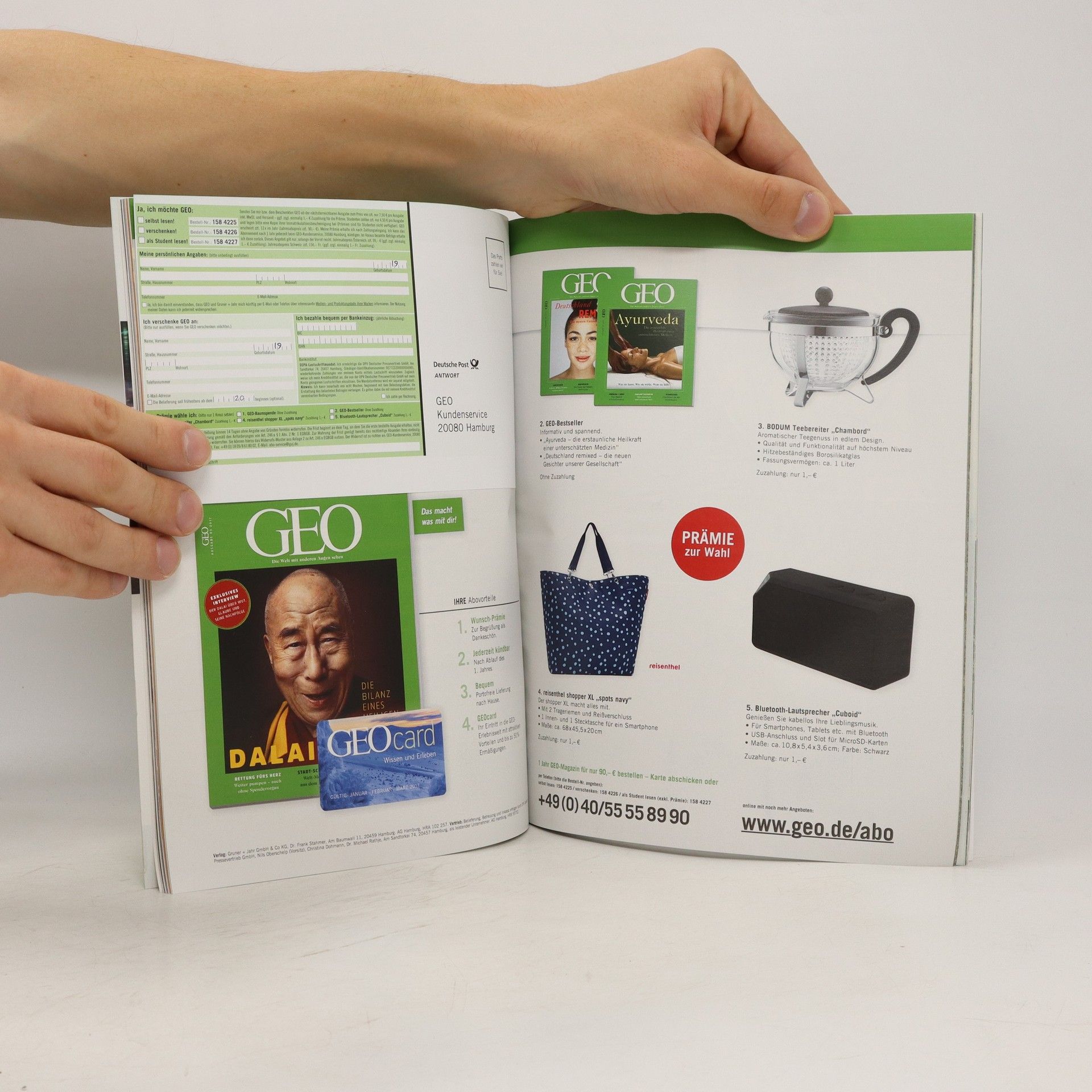 Autorenkollektiv Geo 3/2017. Dalai Lama