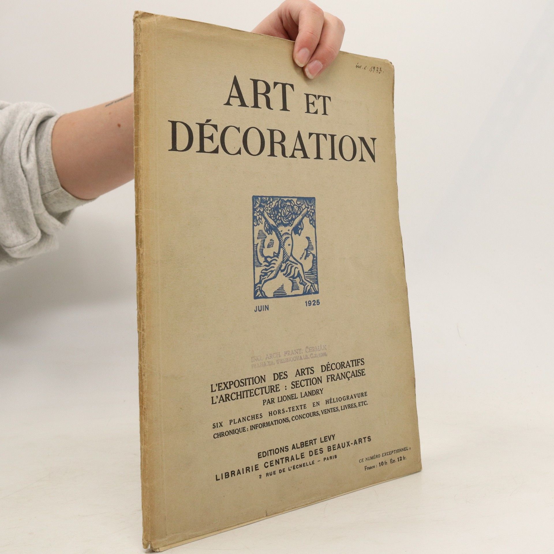 Collectif d'auteurs Art et décoration (Juin/1925)