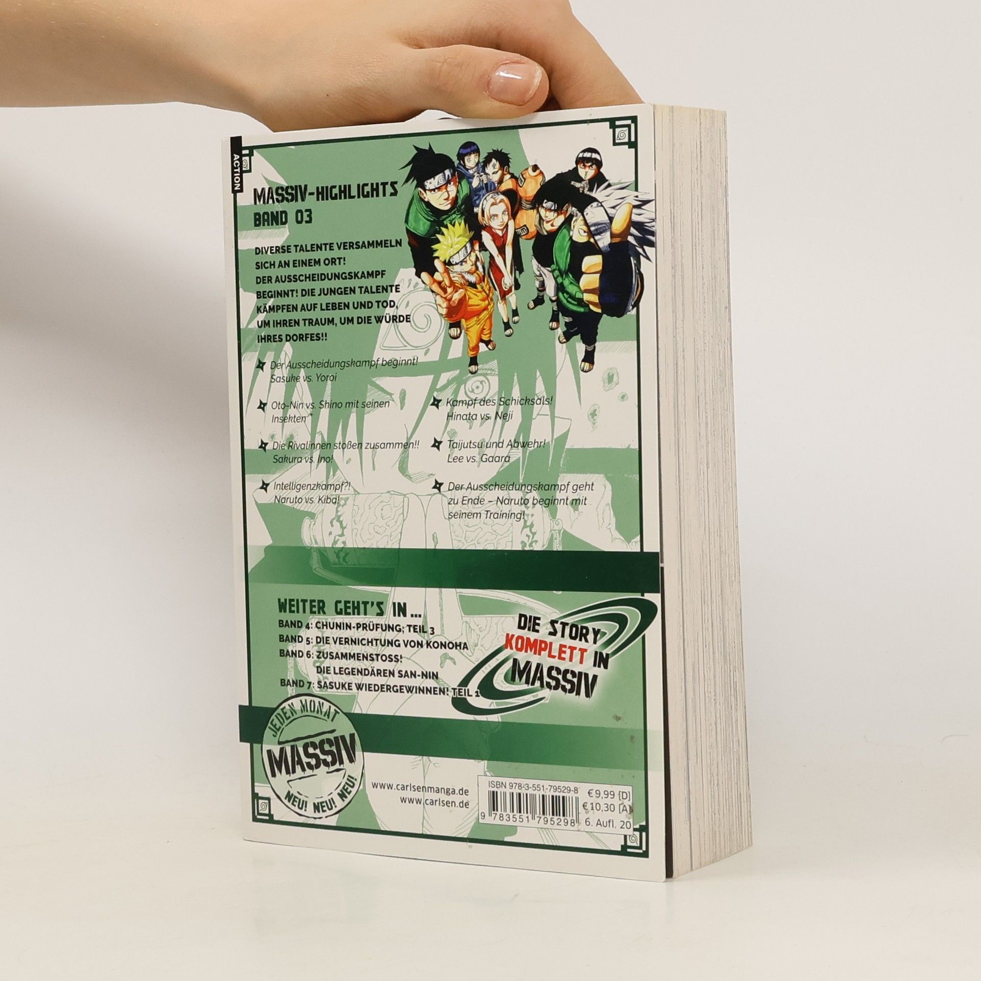 Masaši Kišimoto Naruto Massiv 3