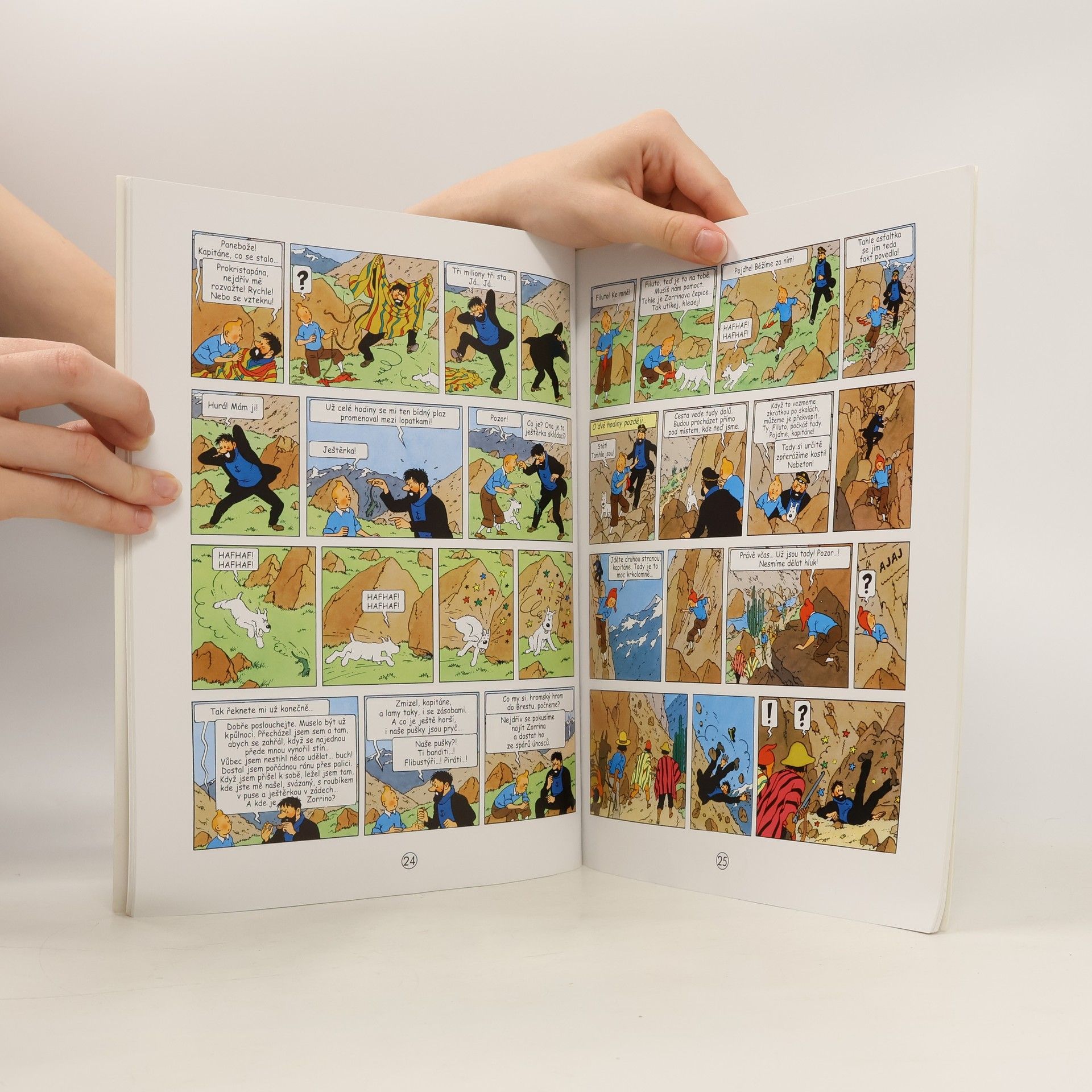 Hergé Chrám Slunce
